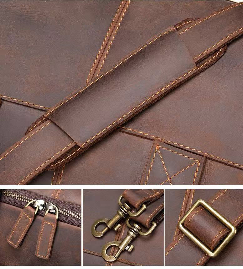Valmio Como Weekend Travel Bag – Brown