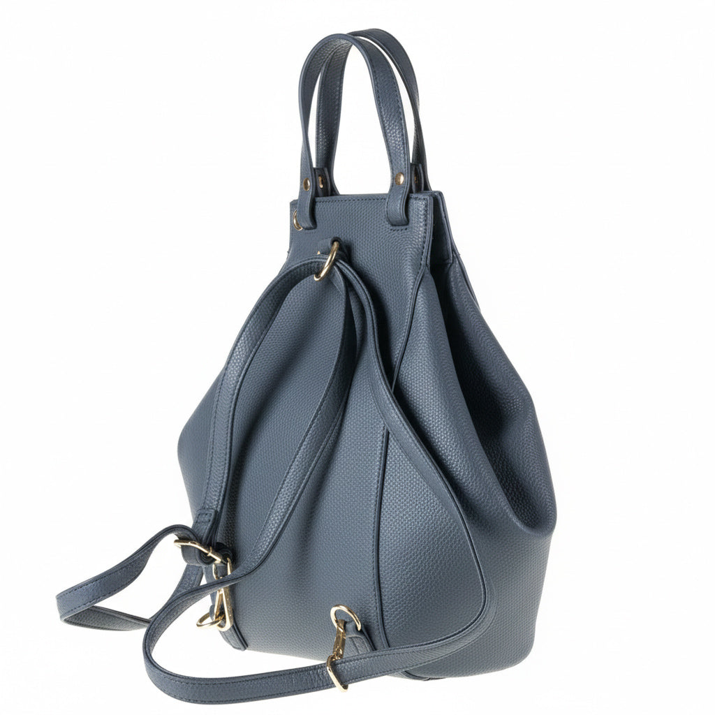 Pierre Cardin eco-leather backpack 23954 JEANS