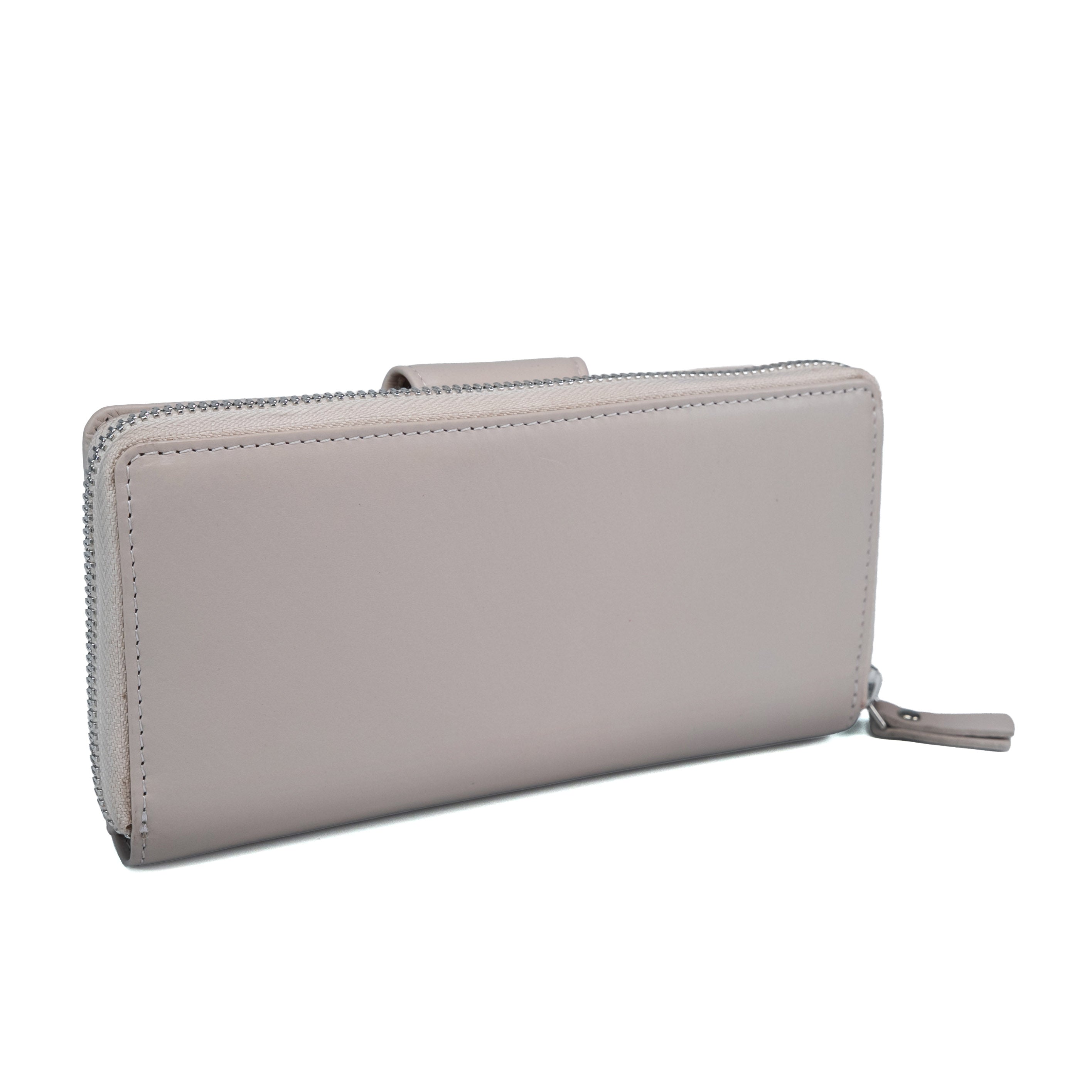 Women's Leather Wallet Valmio Vault 2435 Bone