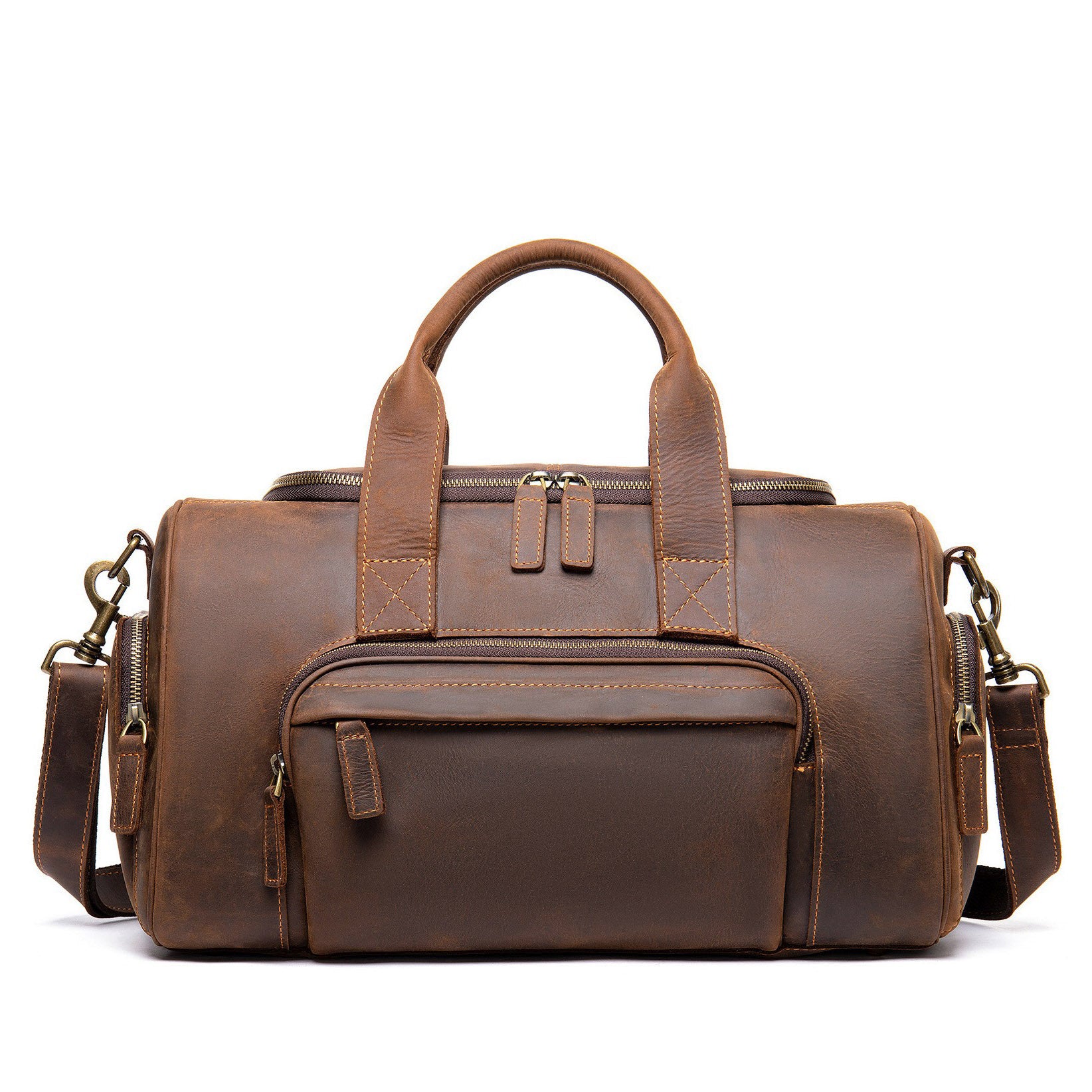 Valmio Como Weekend Travel Bag – Brown