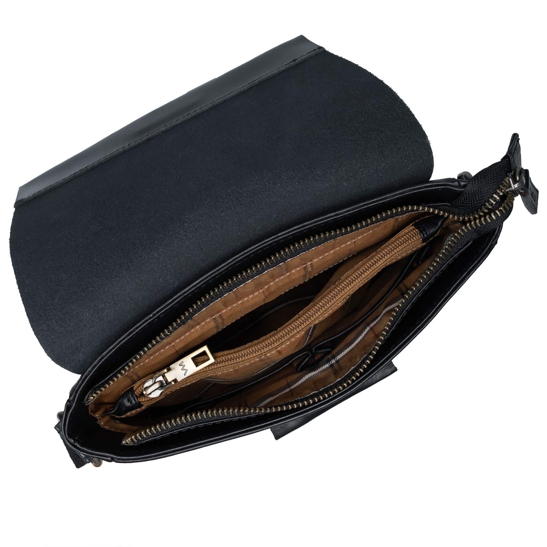Valmio Braies Schultertasche Schwarz