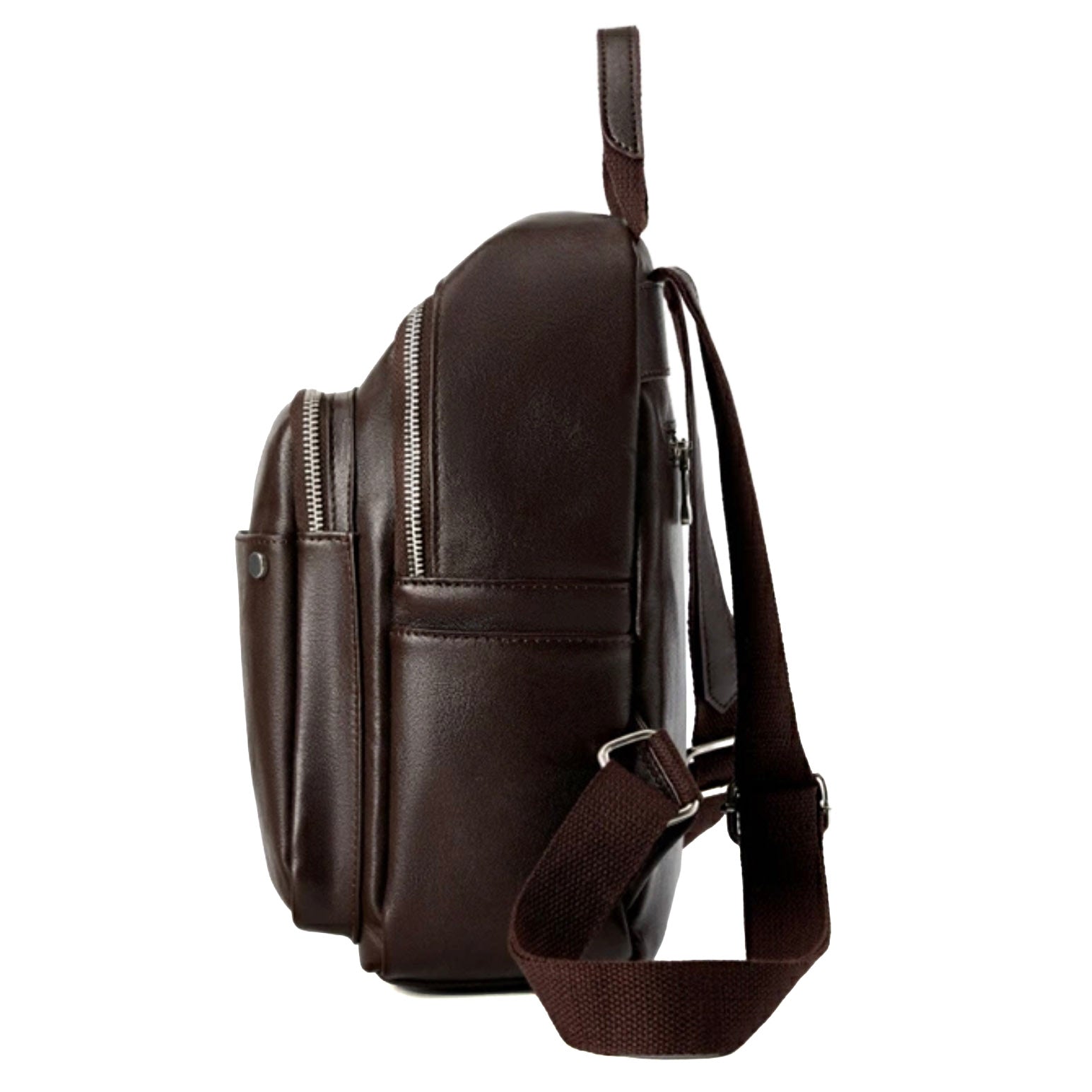 Valmio Velora Leder Damen Rucksack - Dunkelbraun