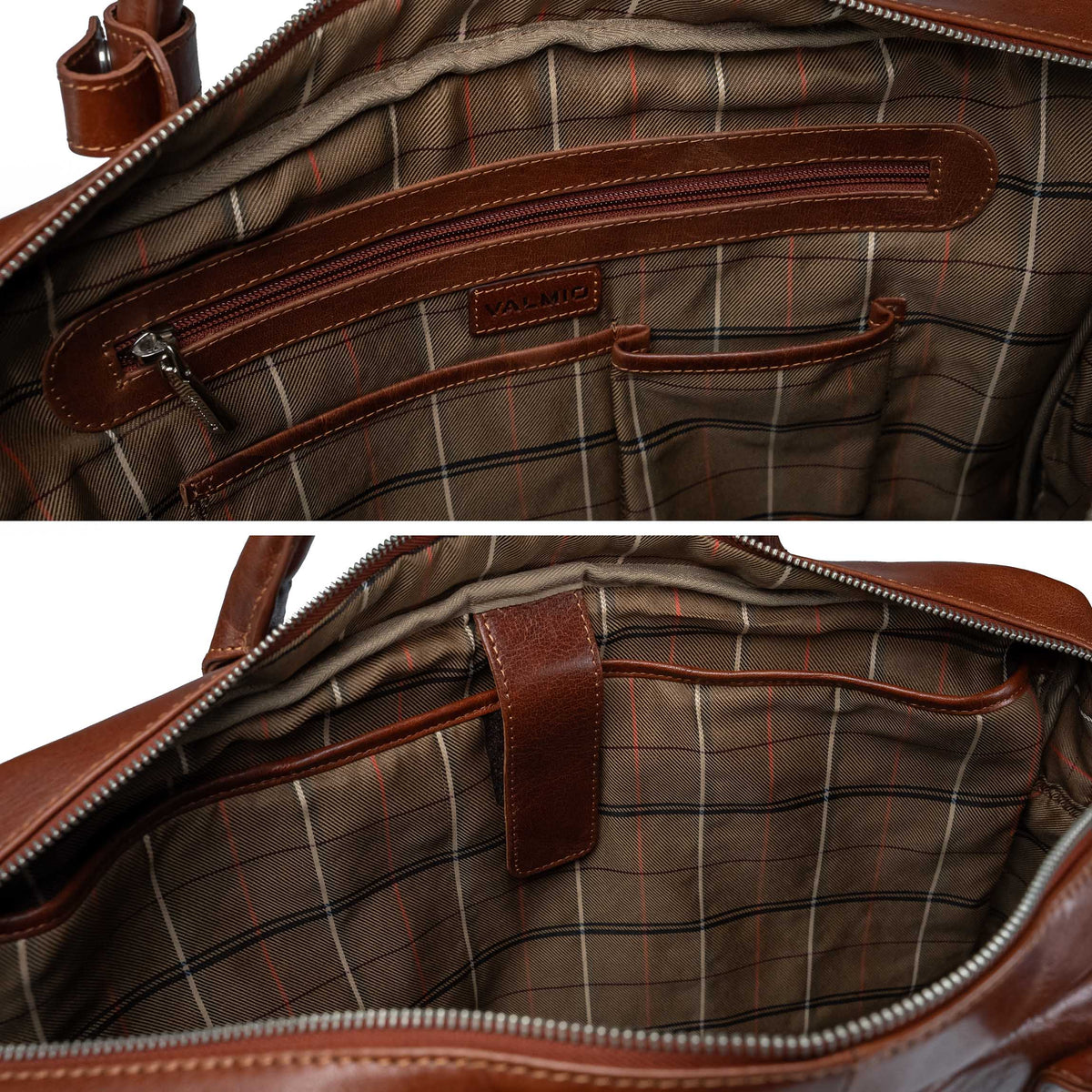 Herren-Laptoptasche Valmio Hawes - Braun