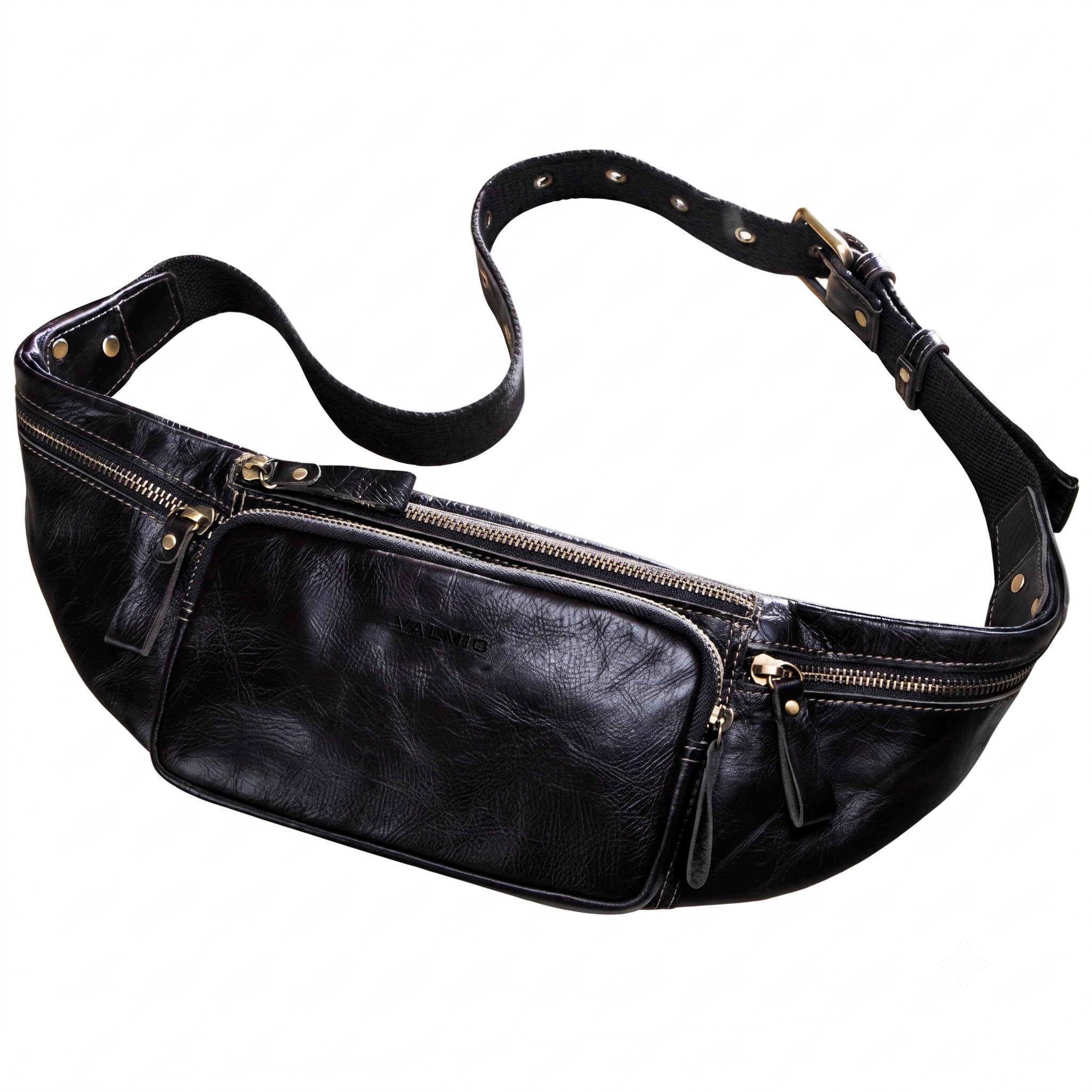 Valmio Marlow Men's Leather Belt Bag