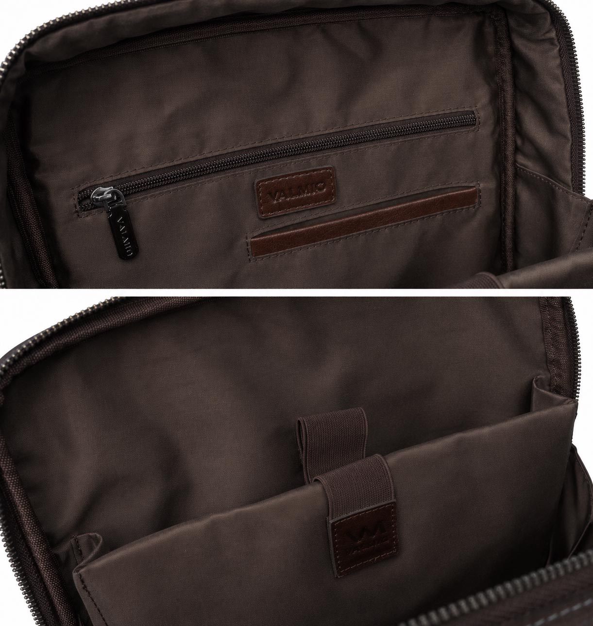 Valmio Ardent luxury leather backpack - brown