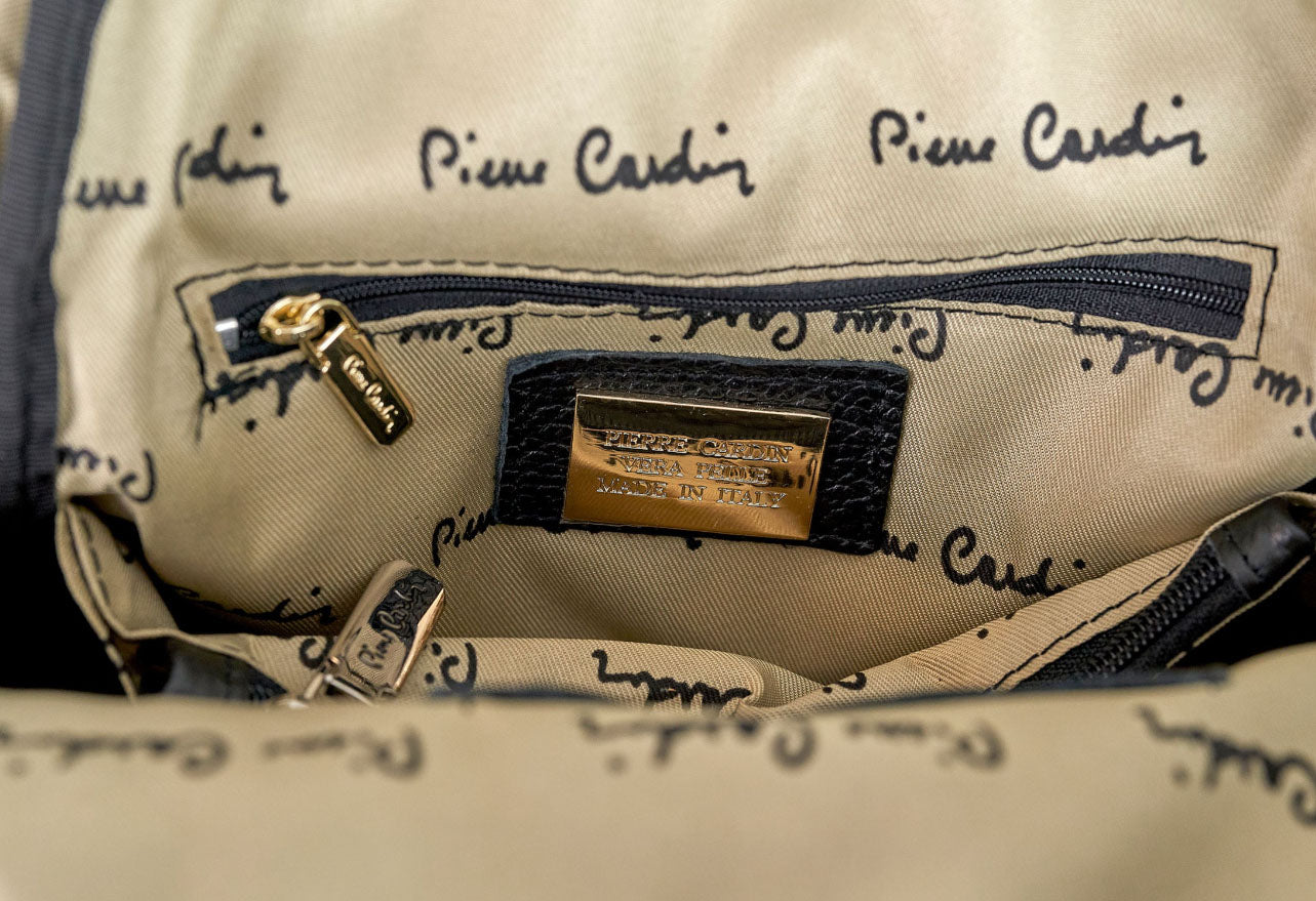 Leder-Rucksack PIERRE CARDIN 1858