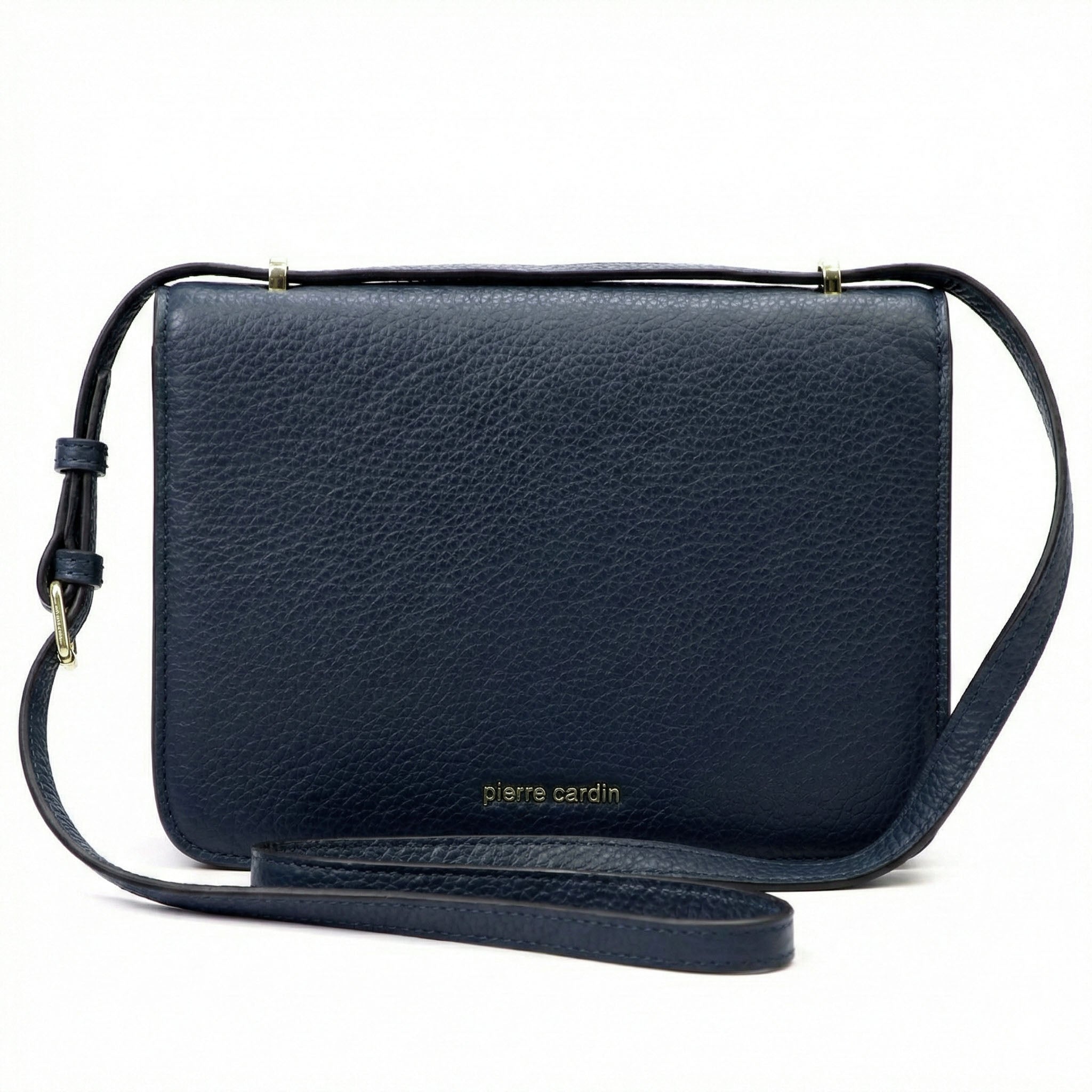 PIERRE CARDIN 2026 Blue eco-leather handbag