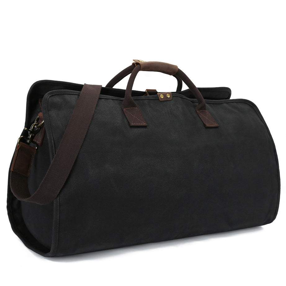 Black Sports Bag Carry Travel 2in1