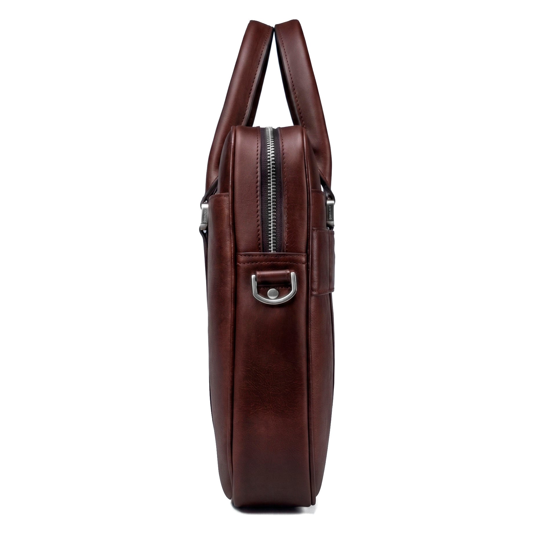 Valmio Classic men's leather bag - brown