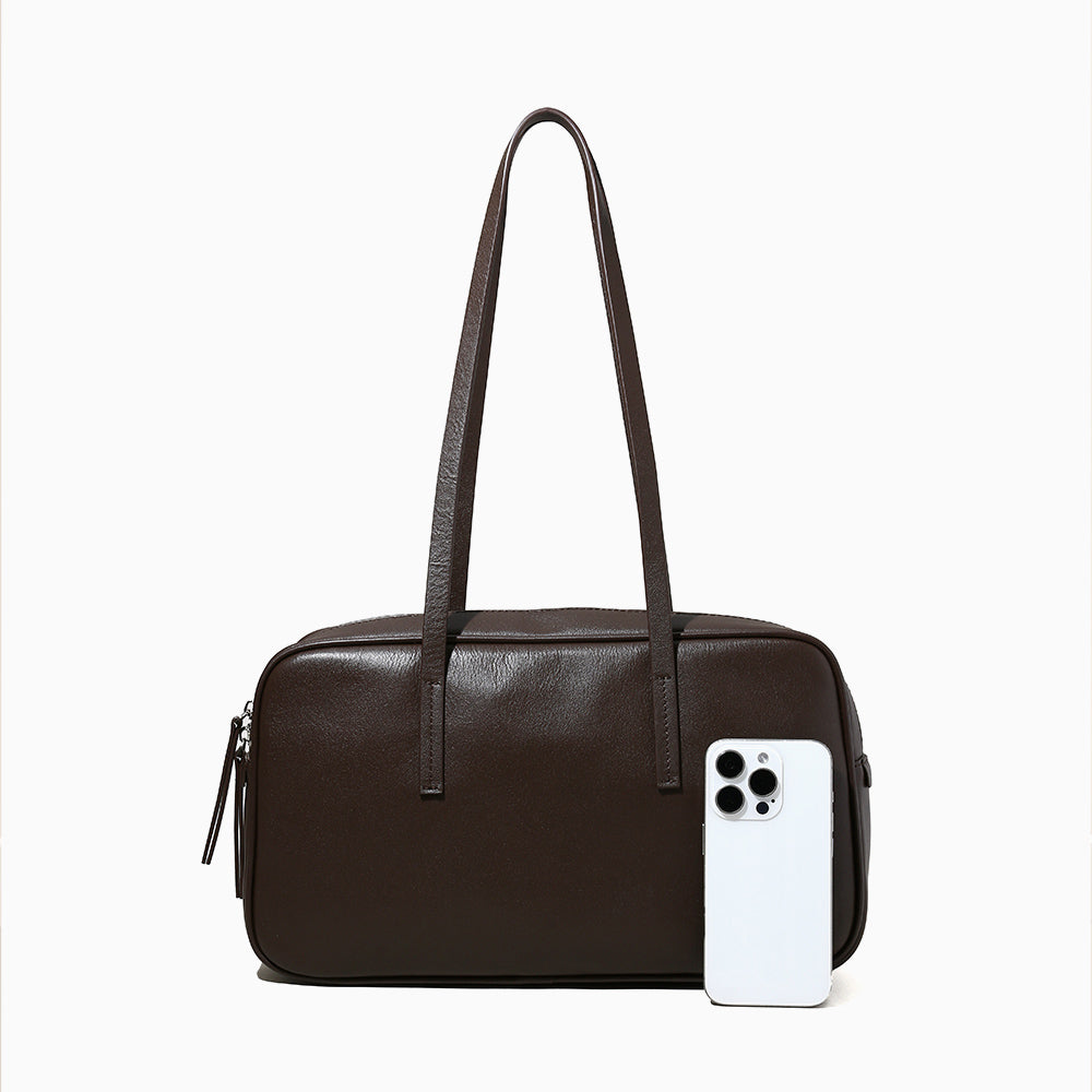 Valmio Renora Leder Damenhandtasche - Braun