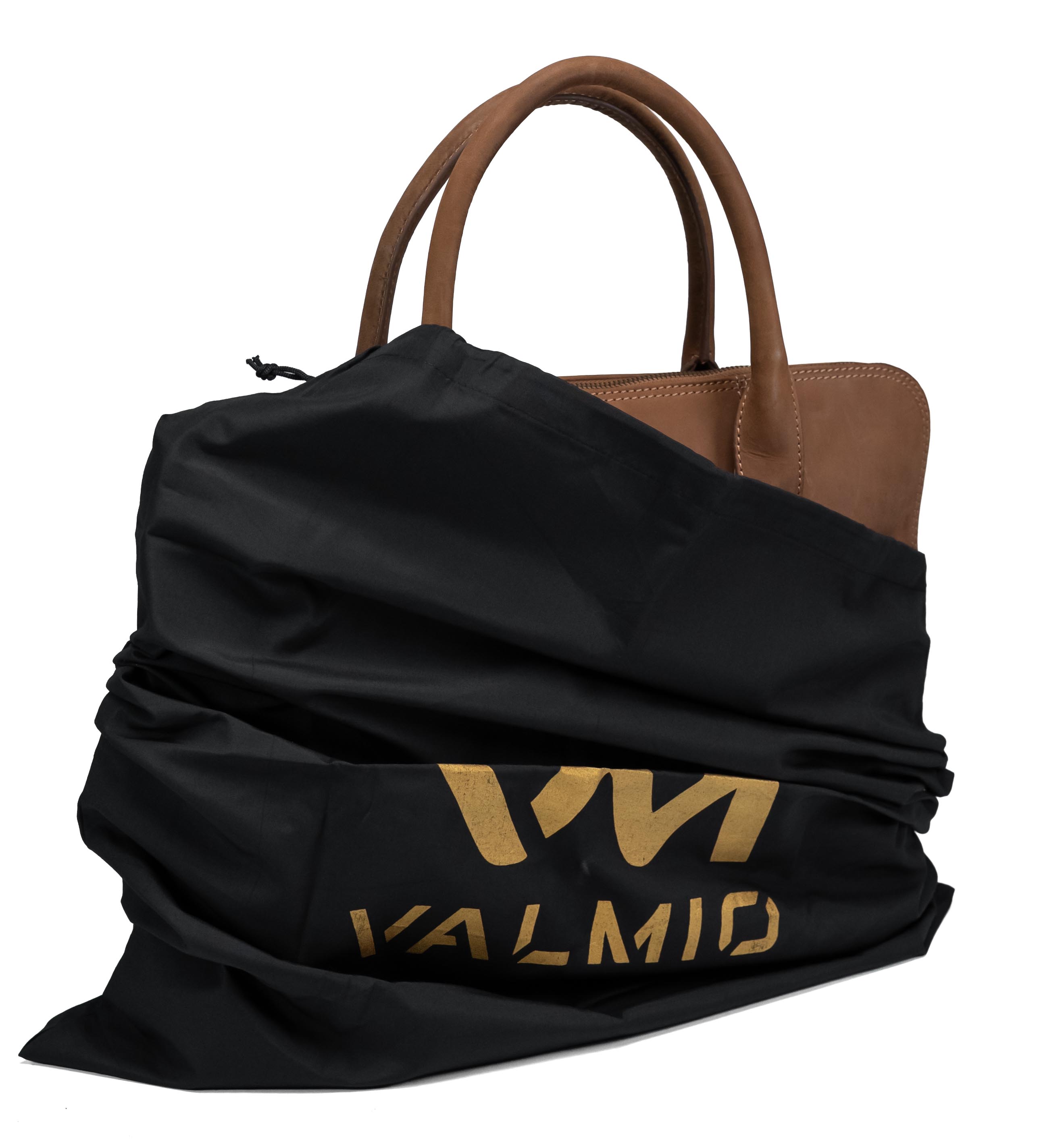 Valmio Wildleder-Laptoptasche Braun