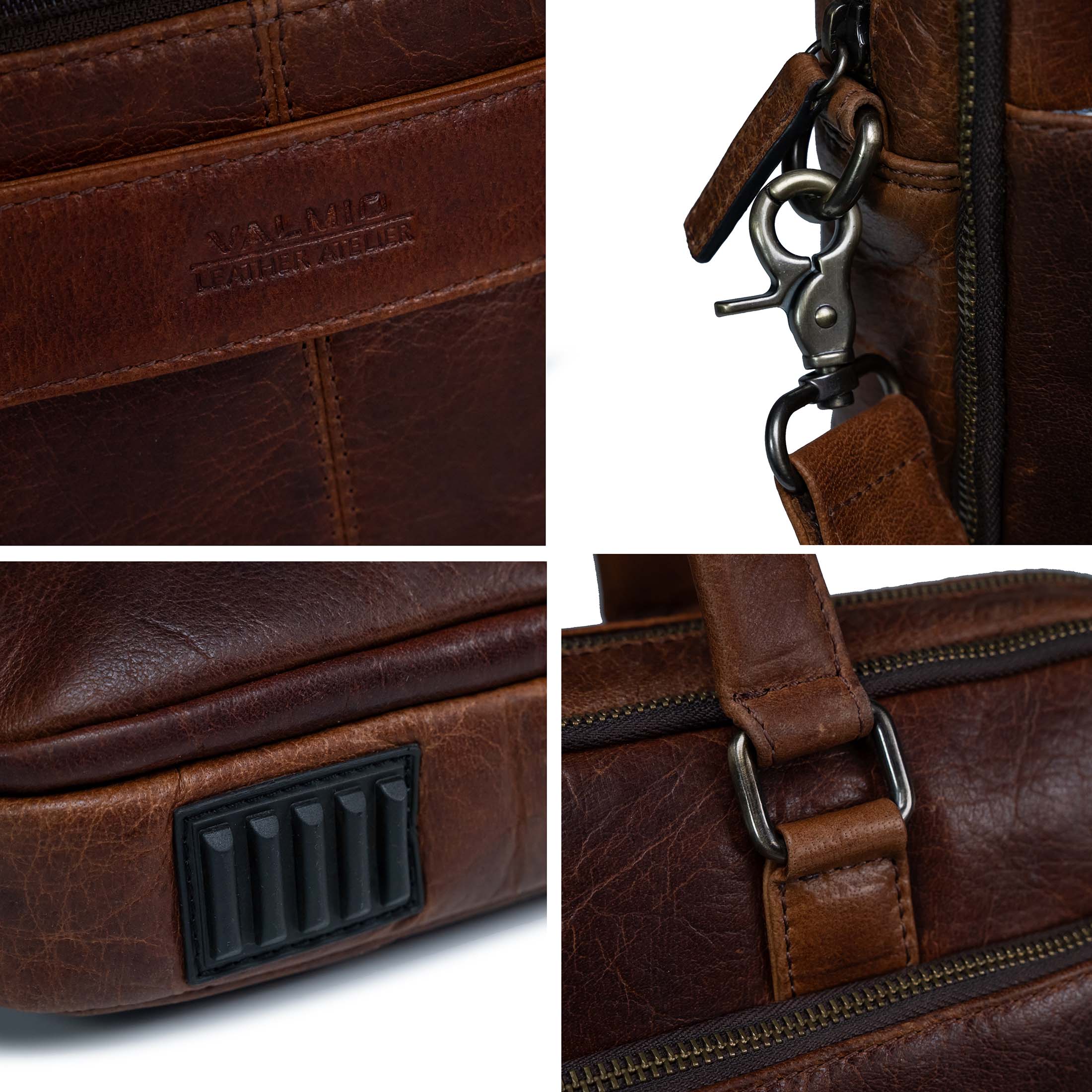 Brown Laptop Bag Valmio Nauru