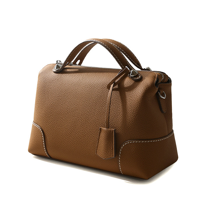 Valmio Kenora Leder Damenhandtasche - Braun