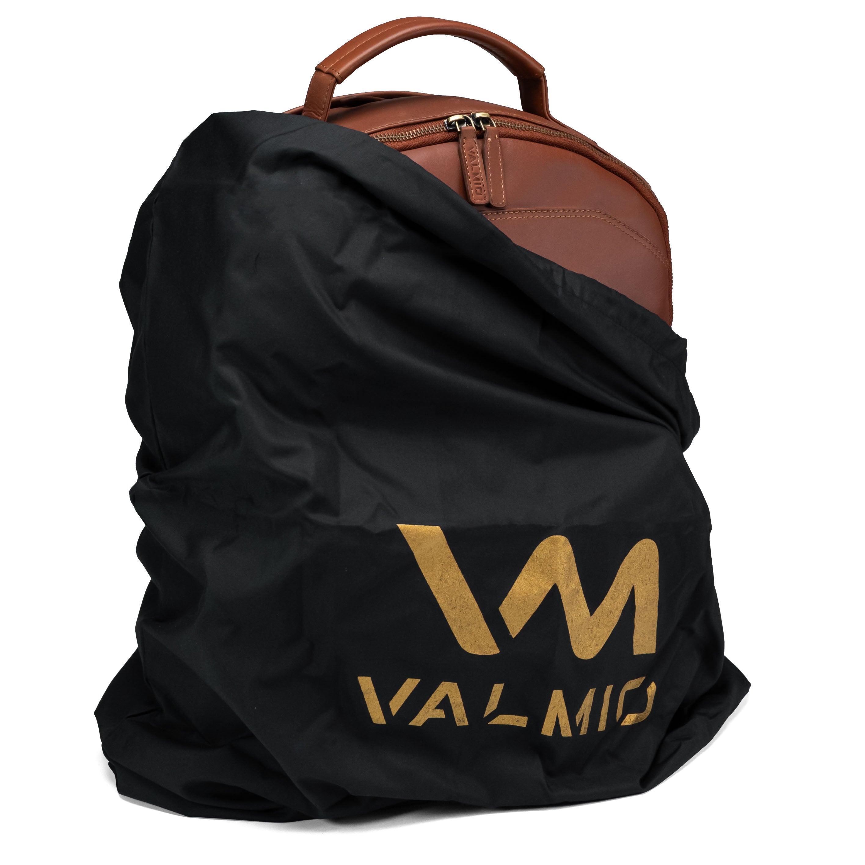 Valmio Royal Lederrucksack Cognac