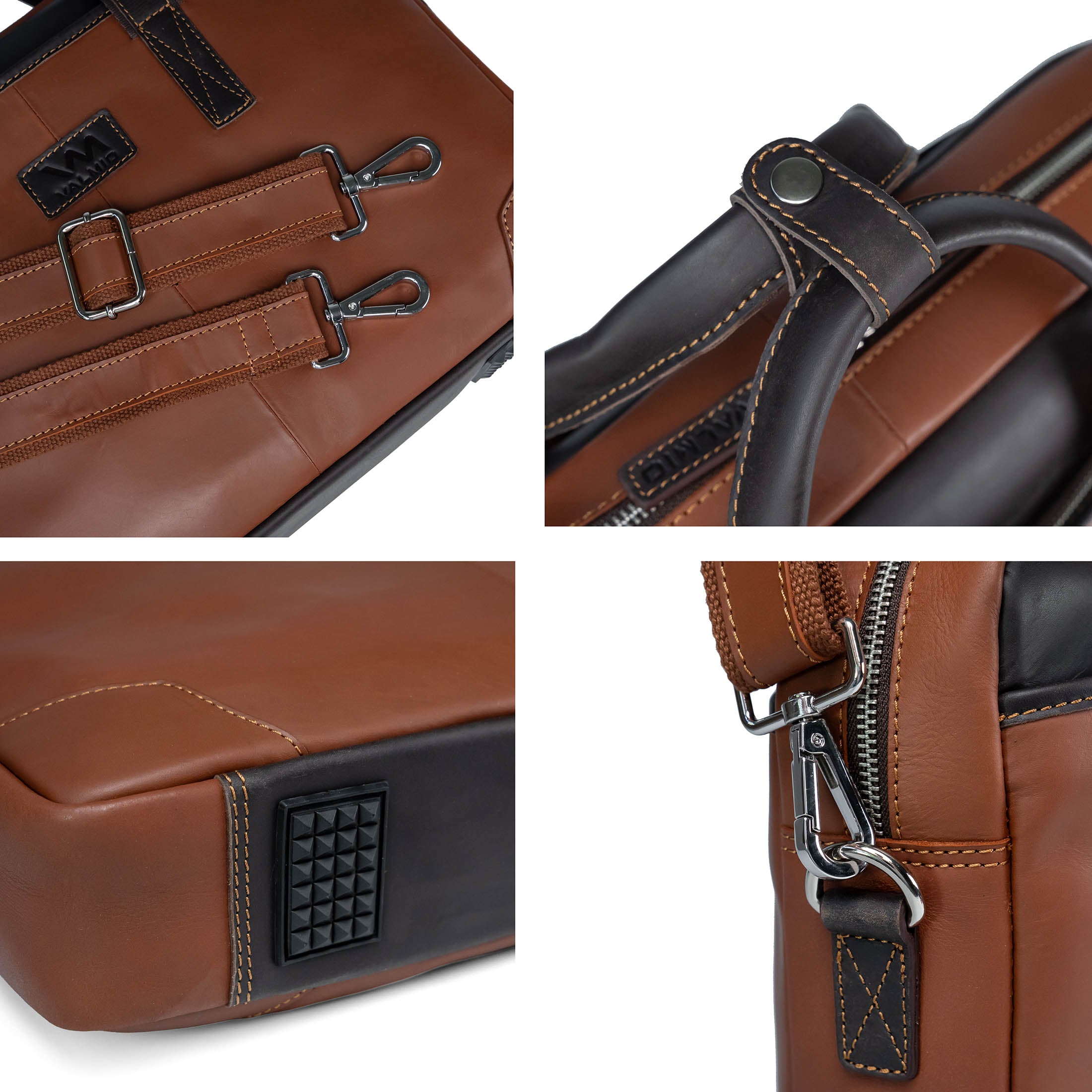 Valmio Denton 2.1 Ledertasche für Laptops