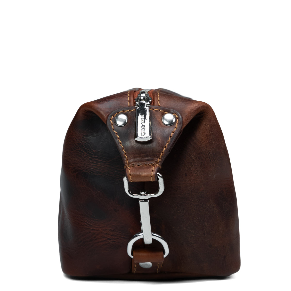 Men's Leather Toiletry Bag Valmio Kabo - Brown