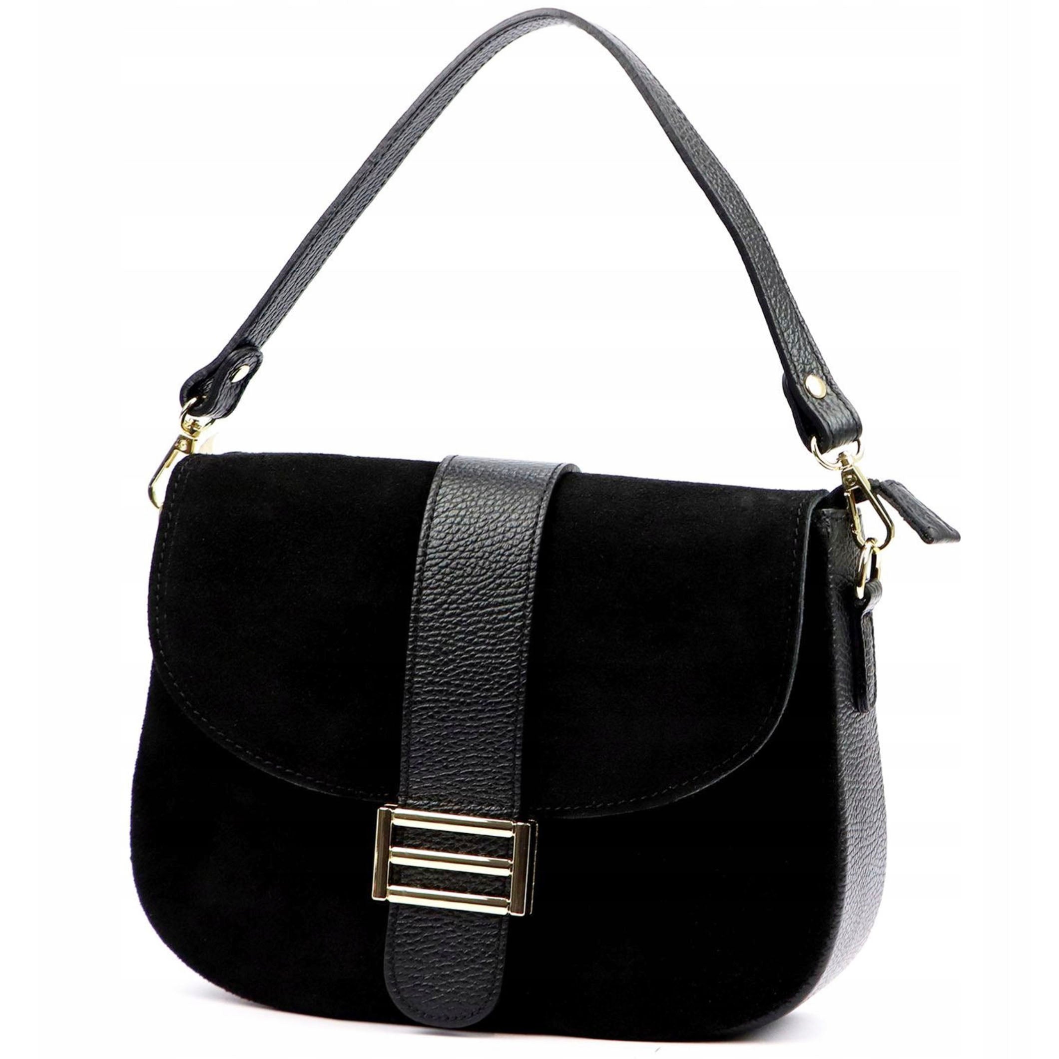 Luka 26-001 Black Leather Handbag