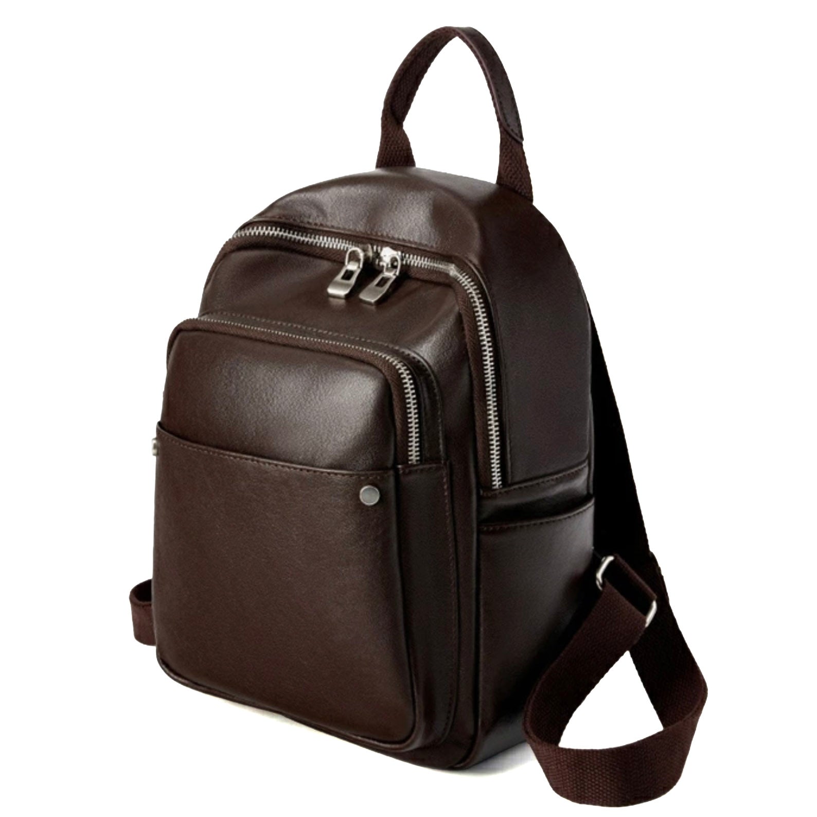 Valmio Nelora Leder Damen Rucksack - Braun