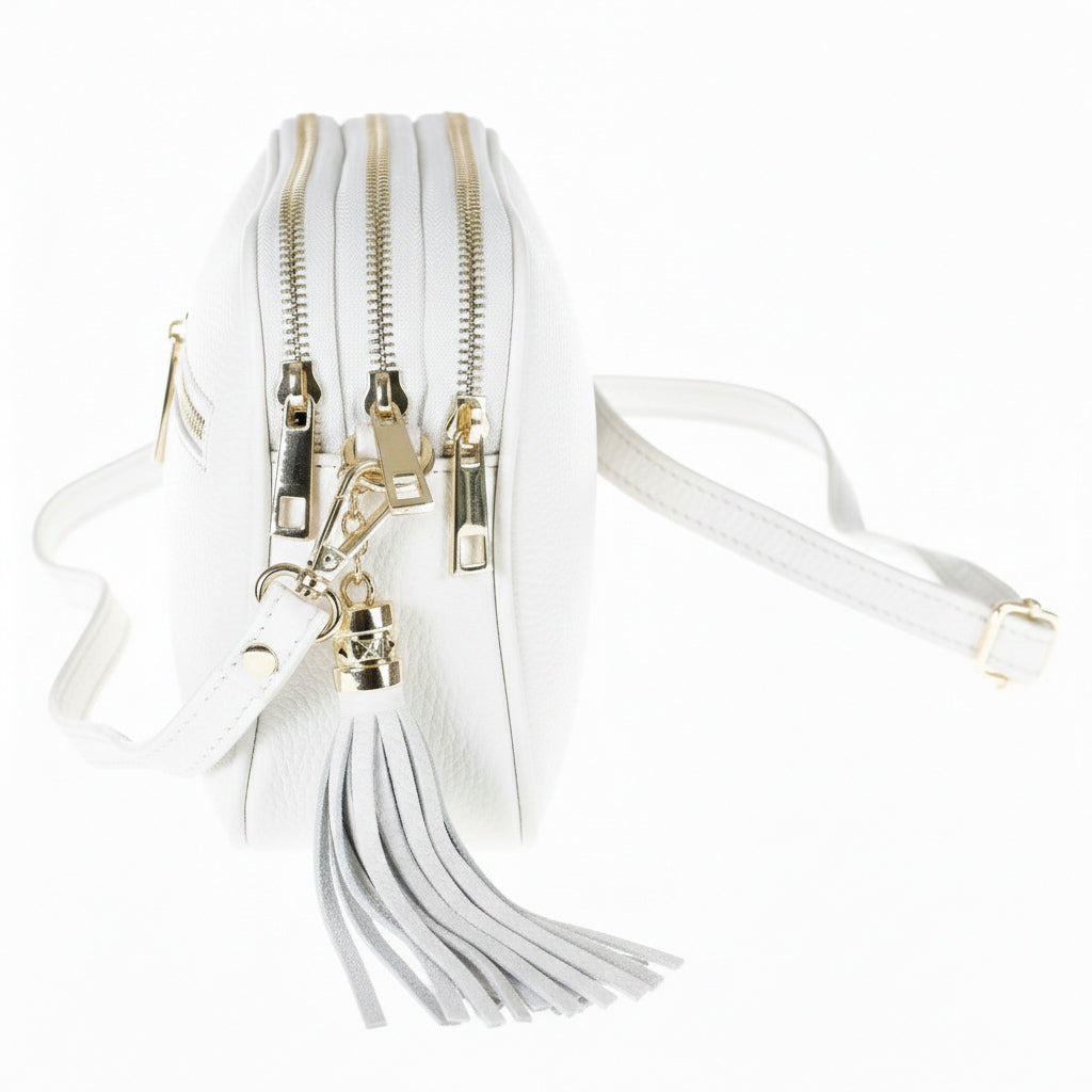 Ledertasche PIERRE CARDIN 4500 Weiß