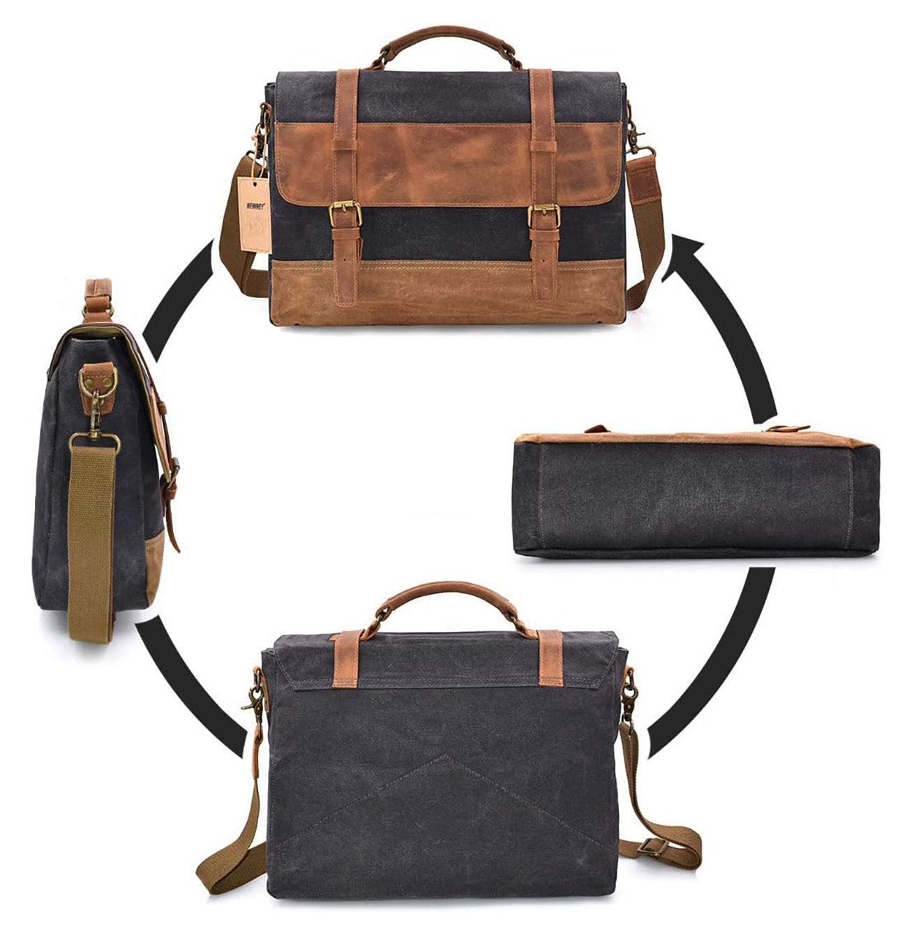 Aktentasche Mansion Schwarz