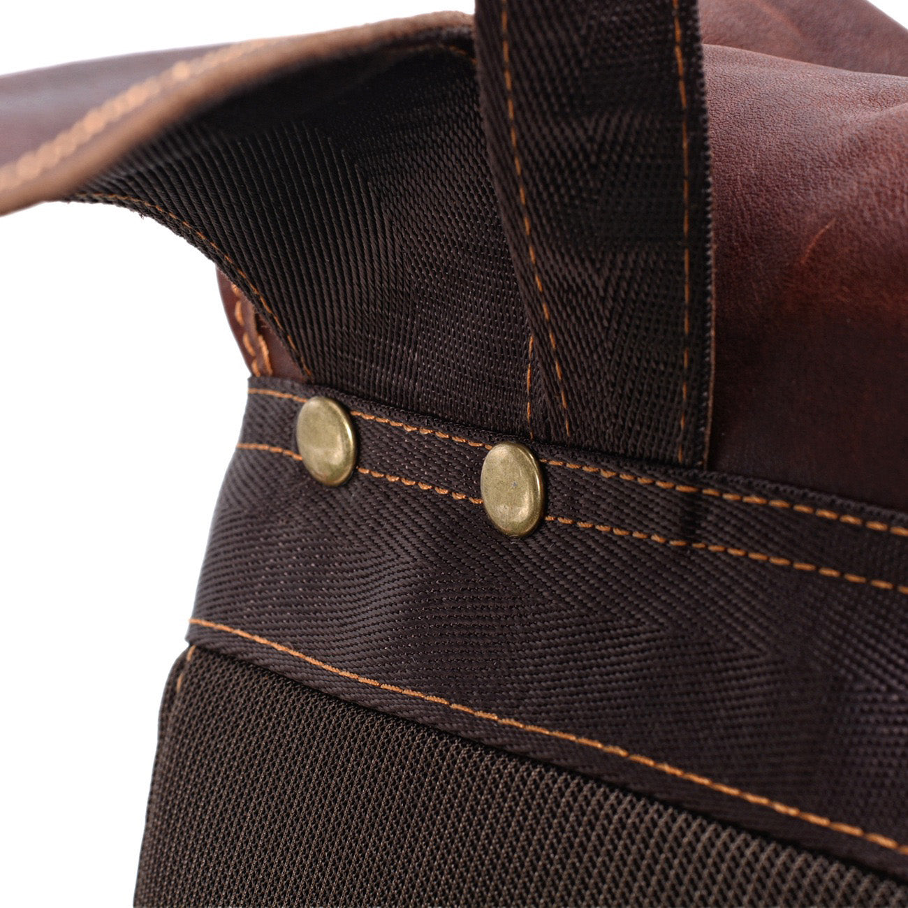 Valmio Norden Leather Backpack - Brown