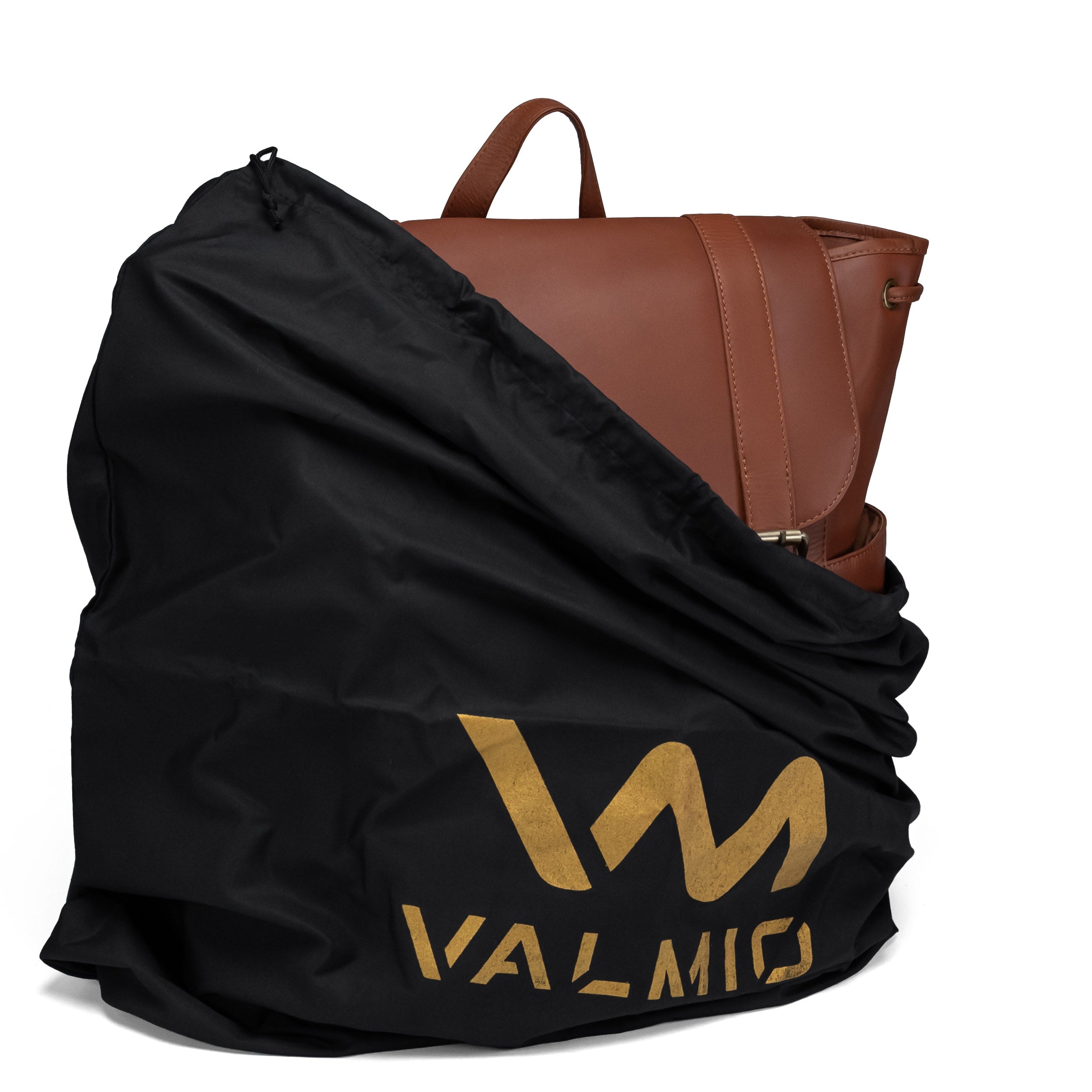 Valmio Noble Lederrucksack Dunkelcognac