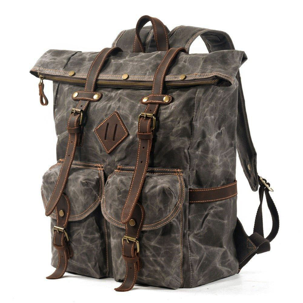 Dunkelgrüner Valmio Ceed 2.1 Army 25L Rucksack