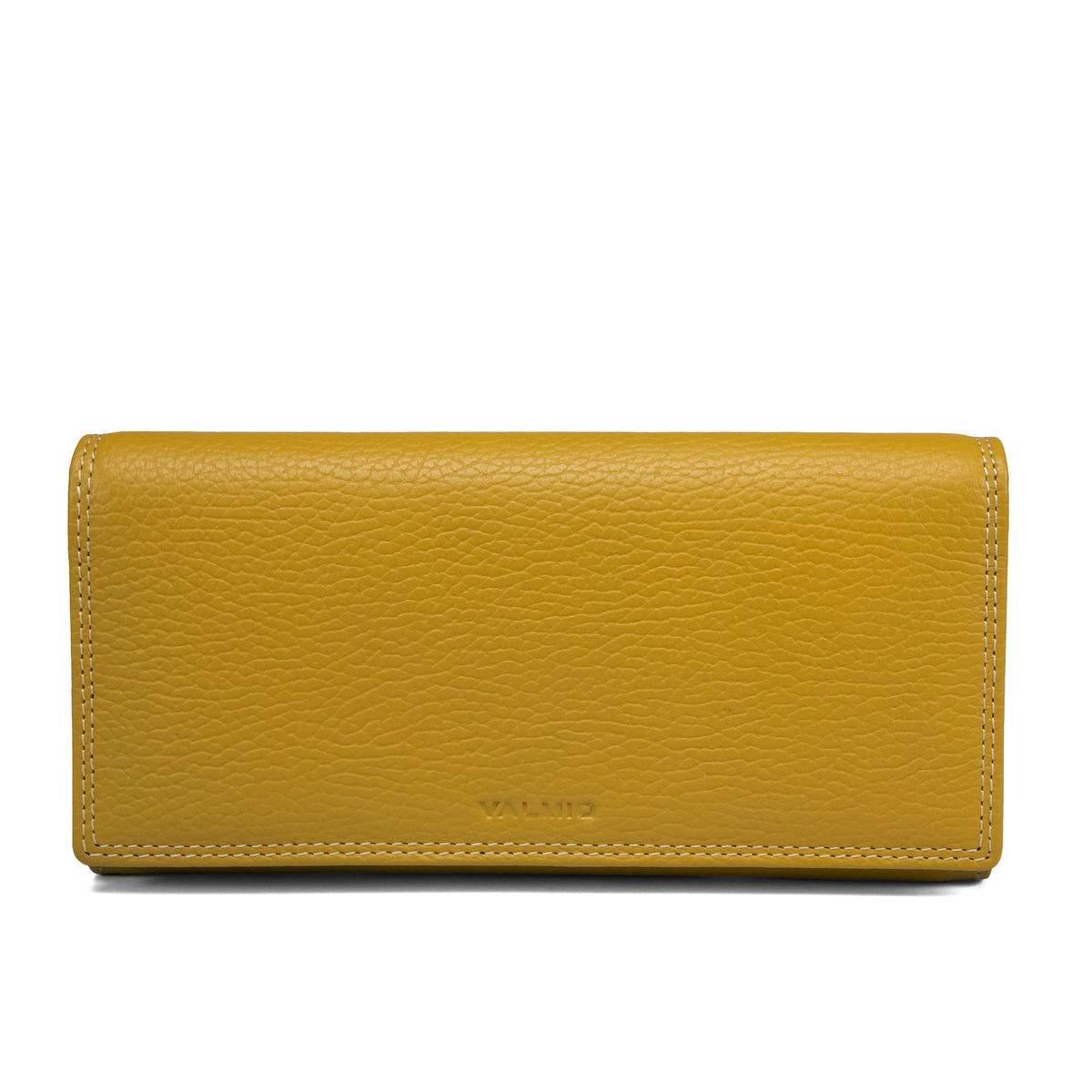 Women's Leather Wallet Valmio Core 2431 Yellow
