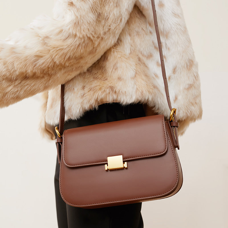 Valmio Sonora Leder Damen Tasche - Braun
