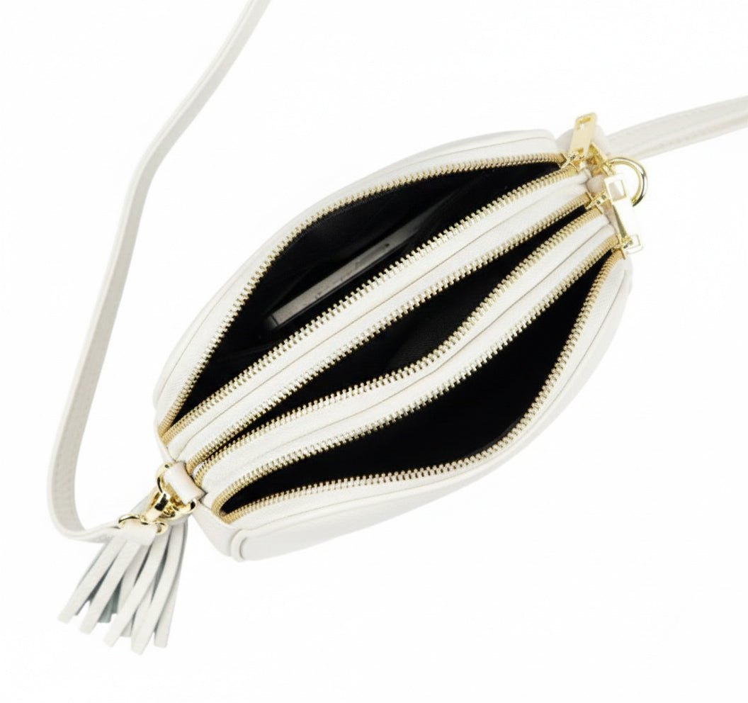 Ledertasche PIERRE CARDIN 4500 Weiß