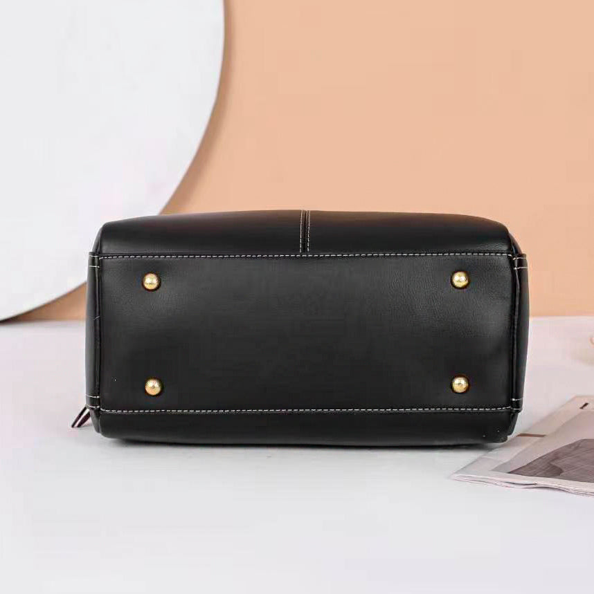 Valmio Talina Leder Damen Tasche - Schwarz