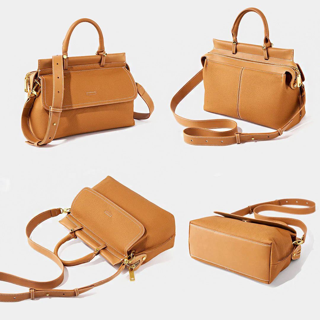 Valmio Selora Leder Damen Tasche - Braun