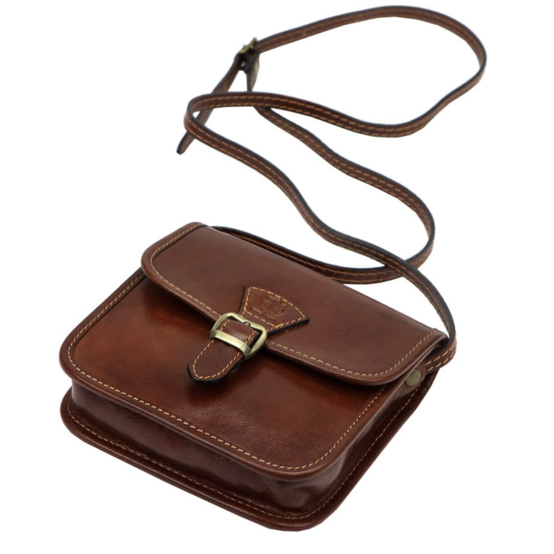 Lederhandtasche für Damen FLORENCE 134 braun