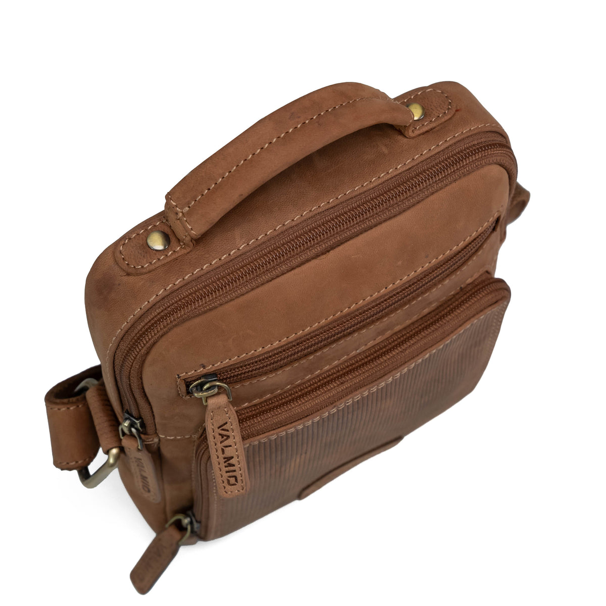 Valmio Craft Umhängetasche Dunkelbeige
