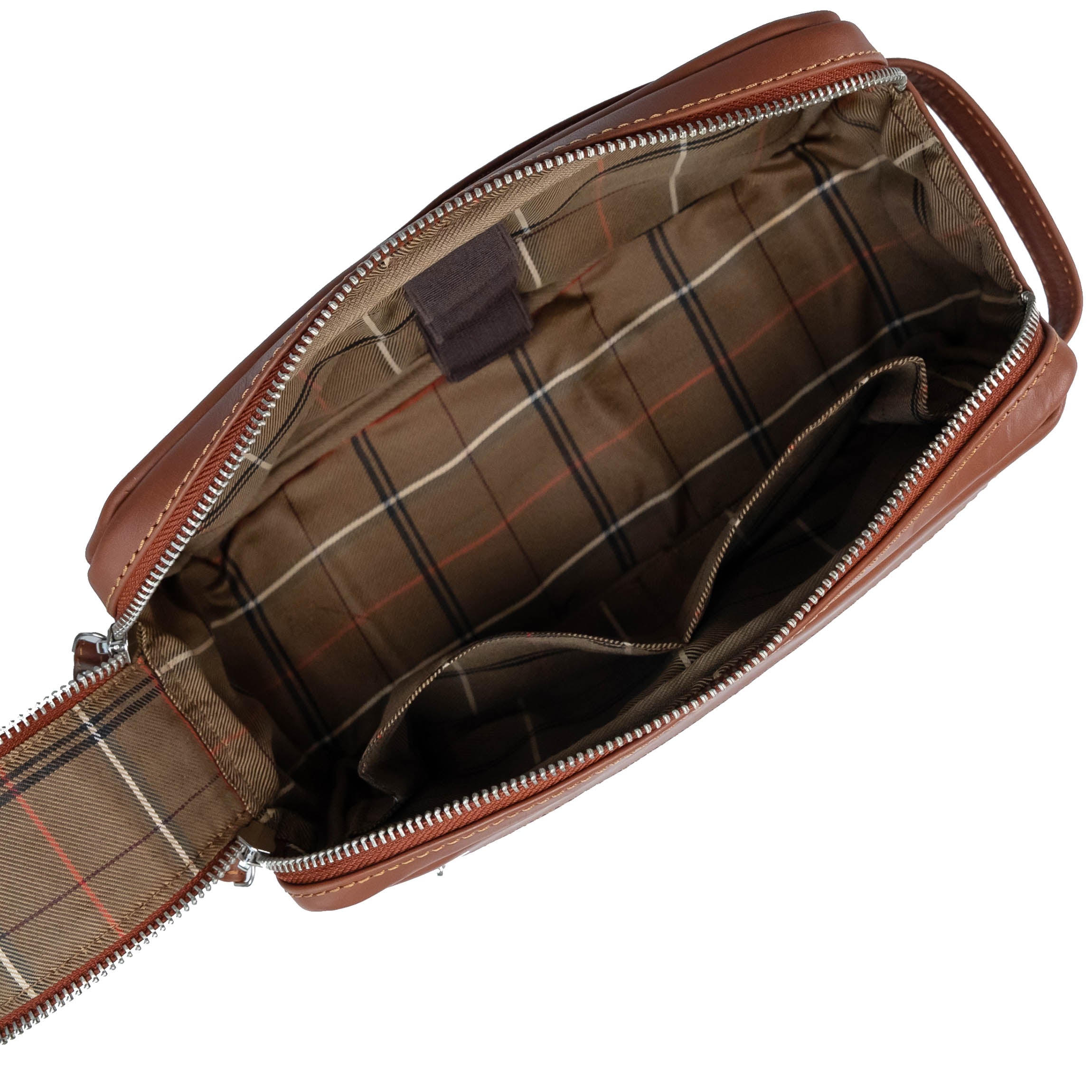 Leather Toiletry Bag Valmio Trip-1053 CRAZY HORSE
