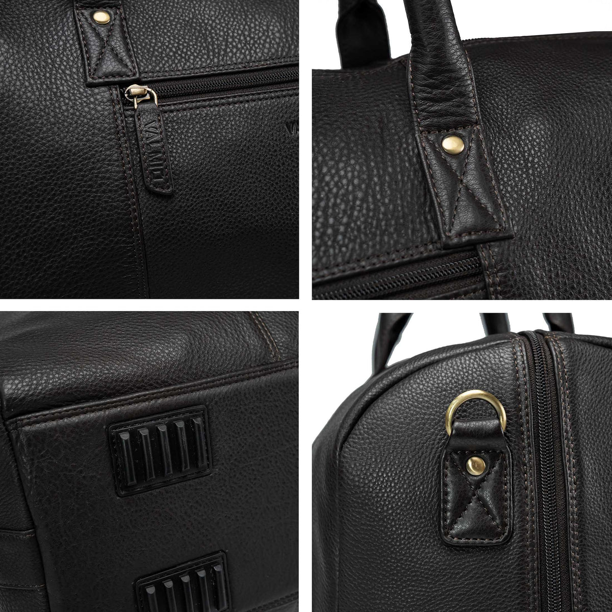 Valmio Asfo Ledertasche für Reisen