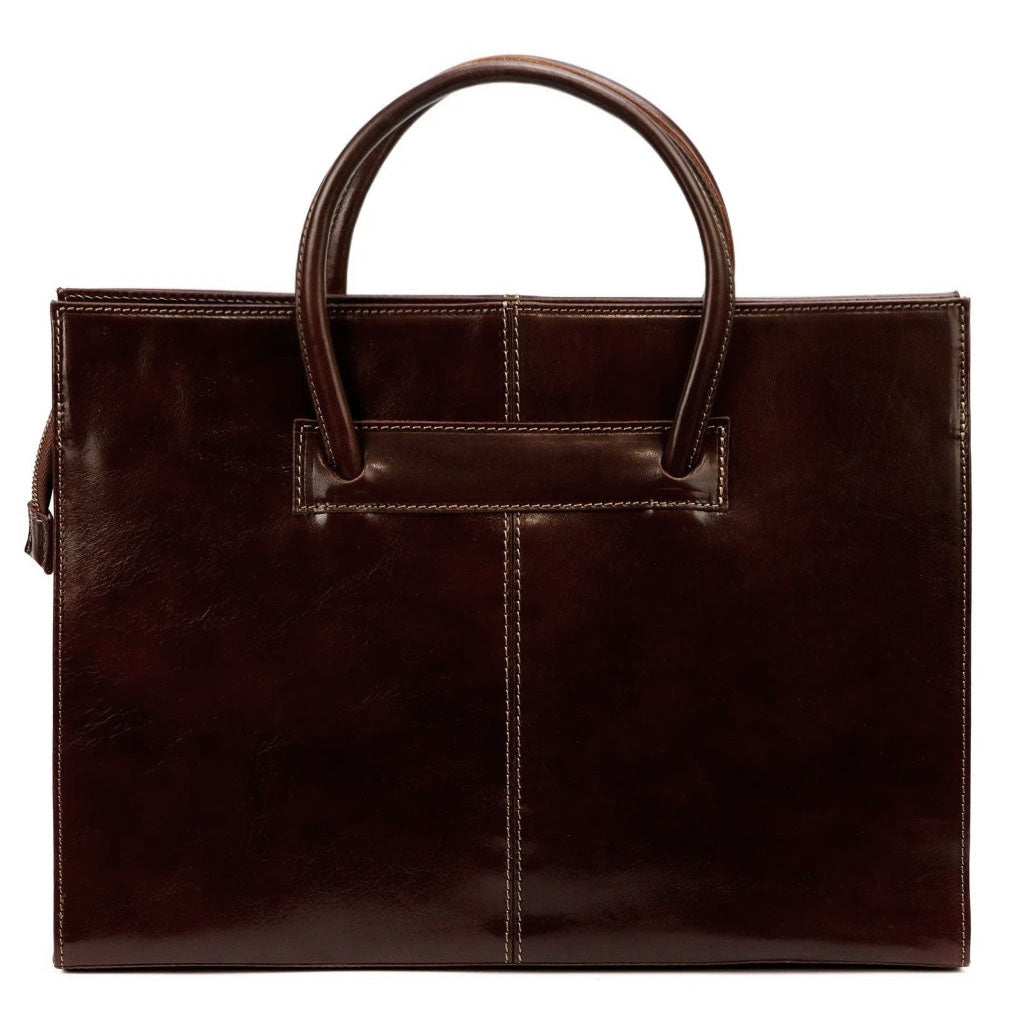 Leather handbag Florence 1028 Brown