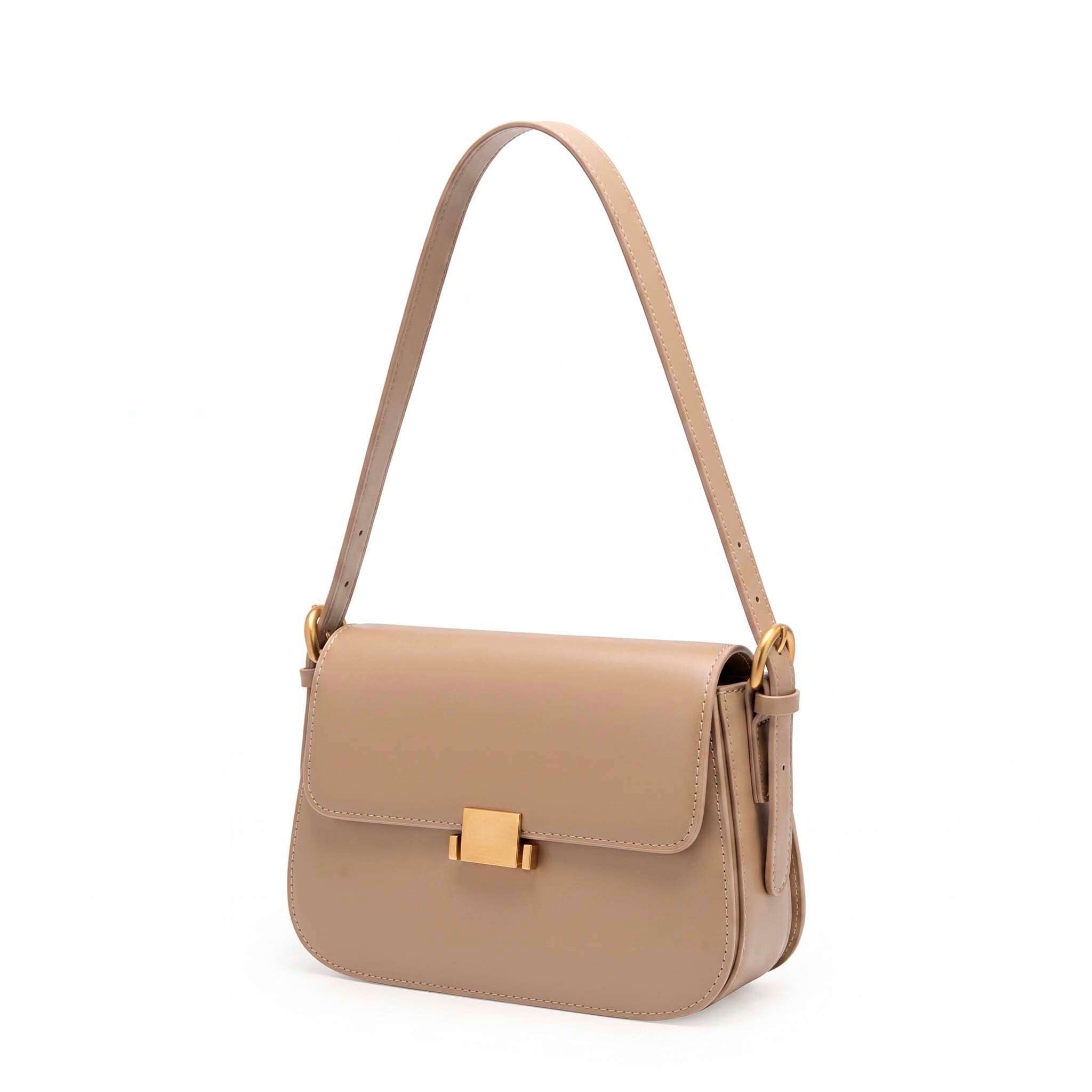Valmio Sonora Leder Damen Tasche - Beige