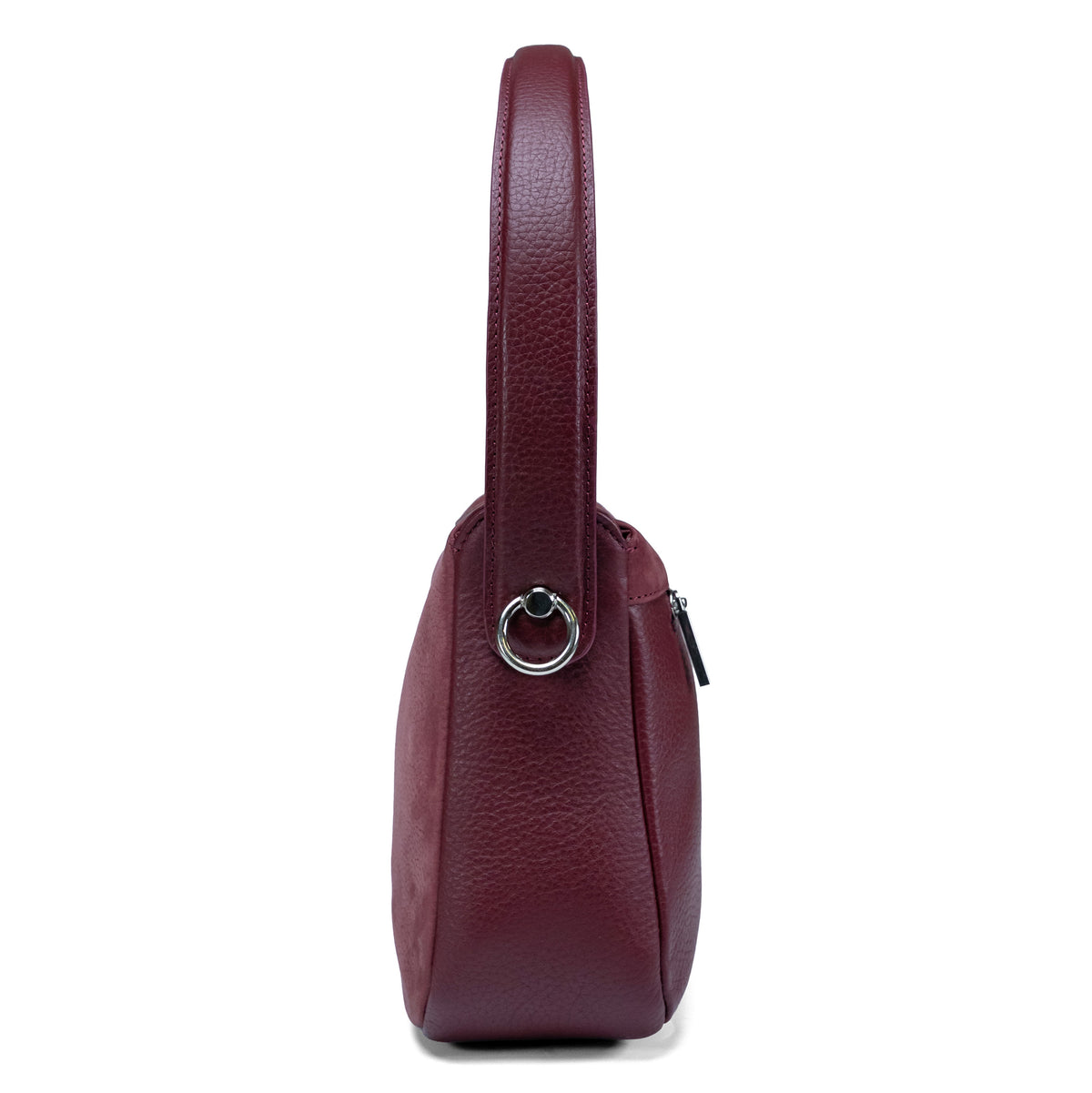 Valmio Cardin Women's Leather Handbag - Burgundy