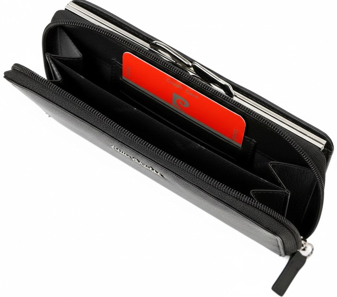 Schwarze Damengeldbörse Pierre Cardin 2201