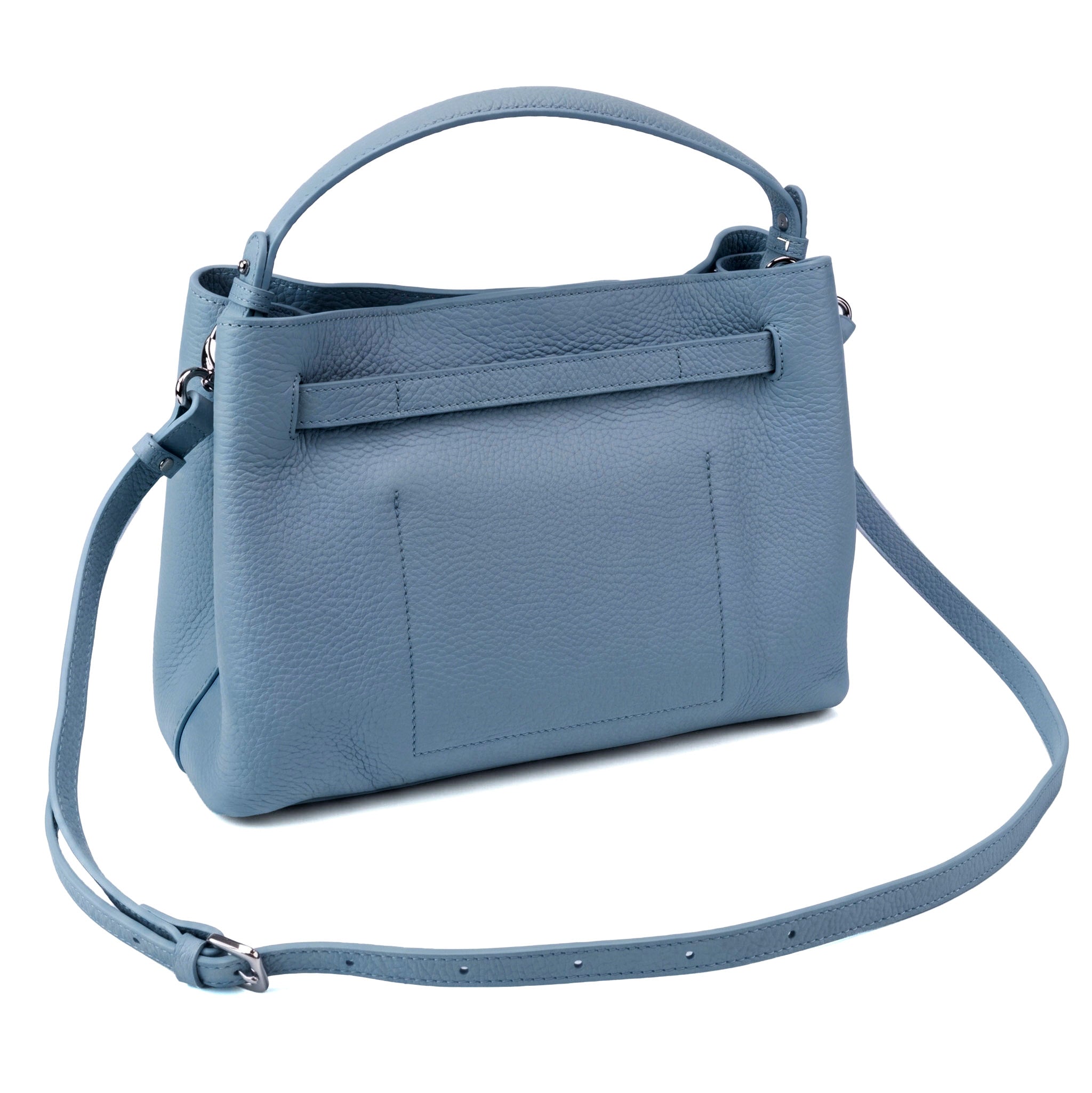 Valmio Salora Leder Damen Tasche - Blau