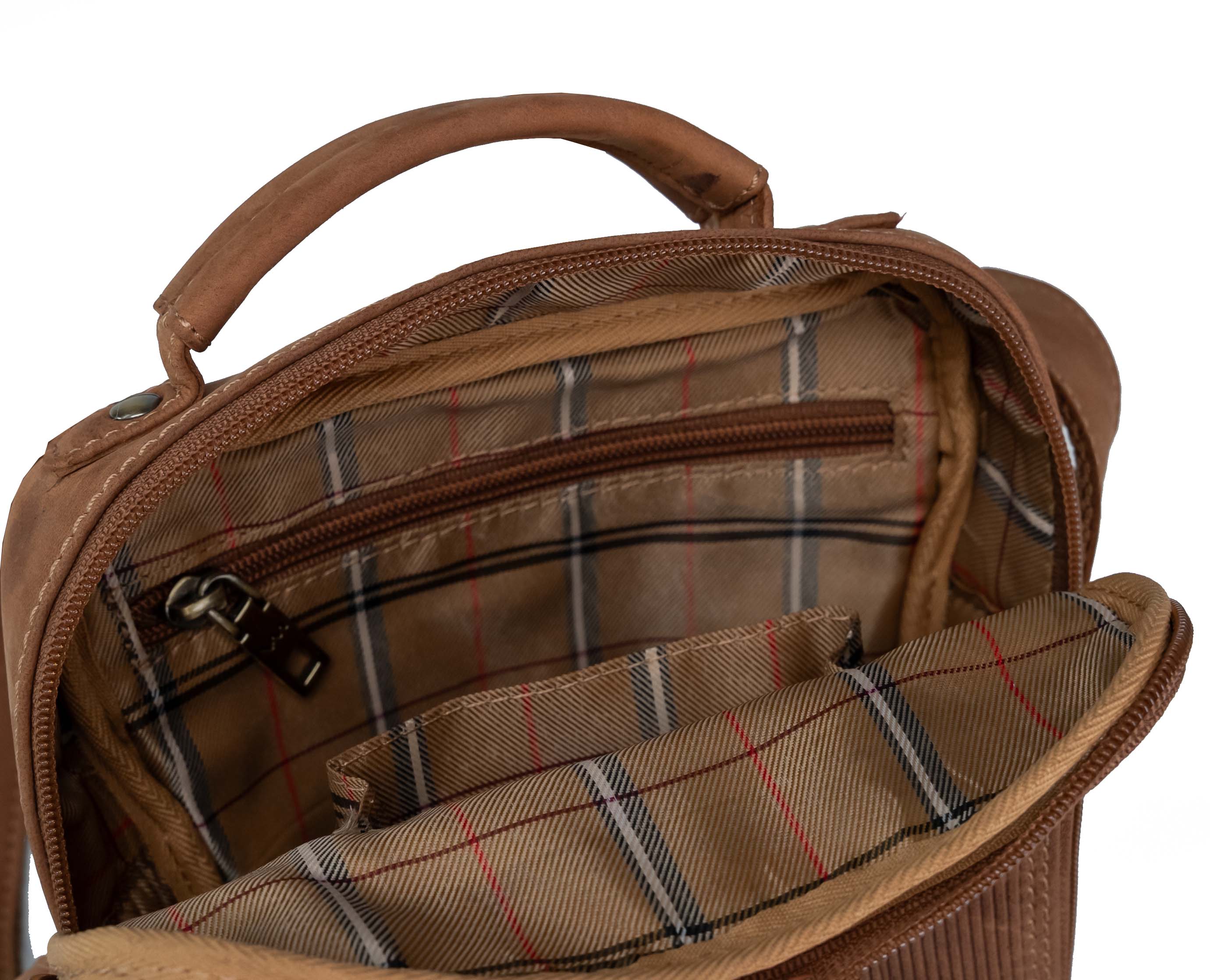 Valmio Craft Umhängetasche Dunkelbeige