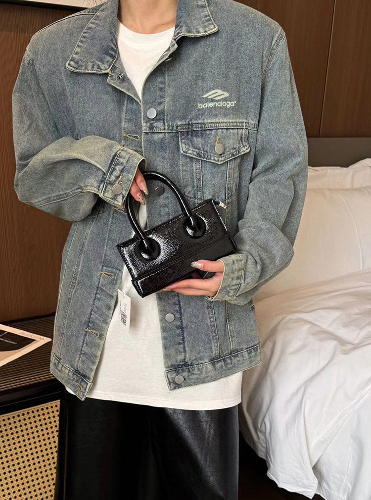 Valmio Relina Leather Women's Bag - Black