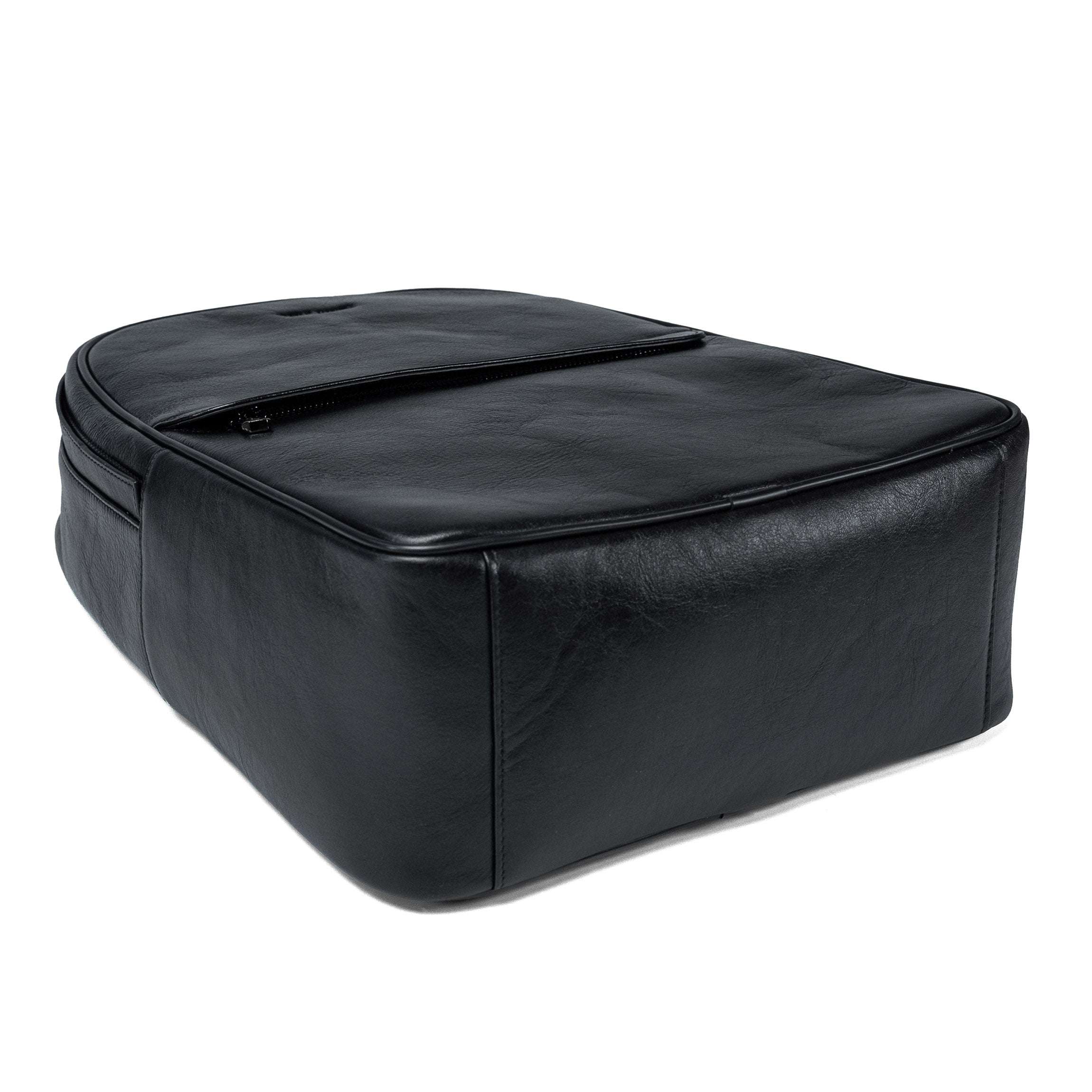Valmio Borton leather backpack - black