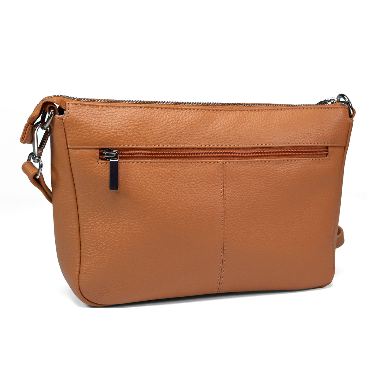 Damen-Ledertasche zum Umhängen Valmio Arina - Orange
