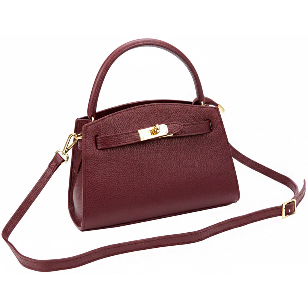 Leather women's handbag LUKA 24-025