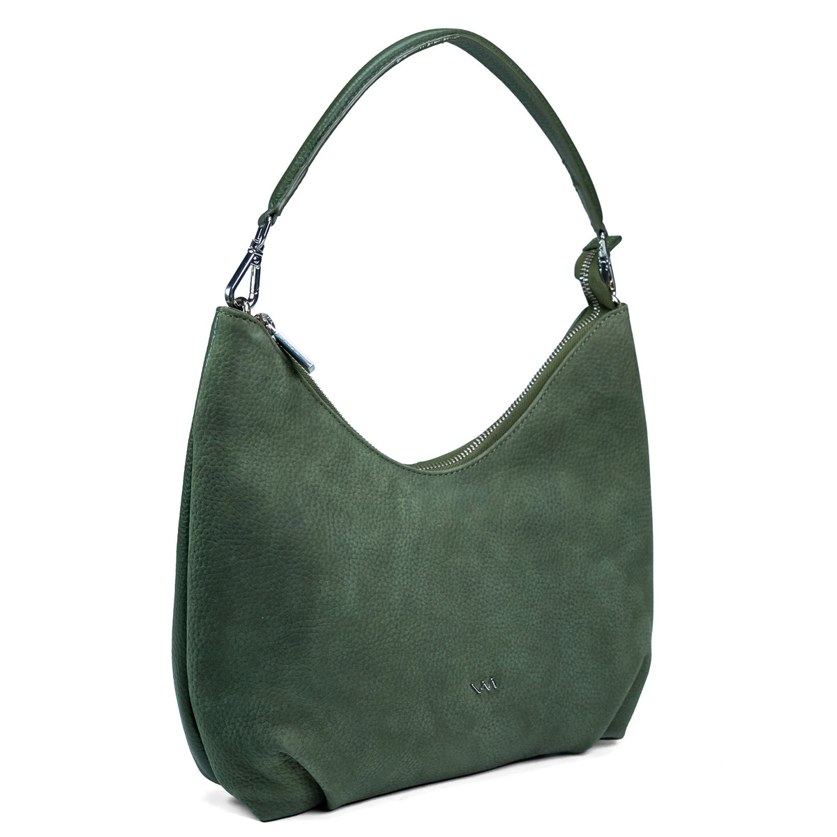 Women's Leather Shoulder Bag Valmio Elina – Light Green