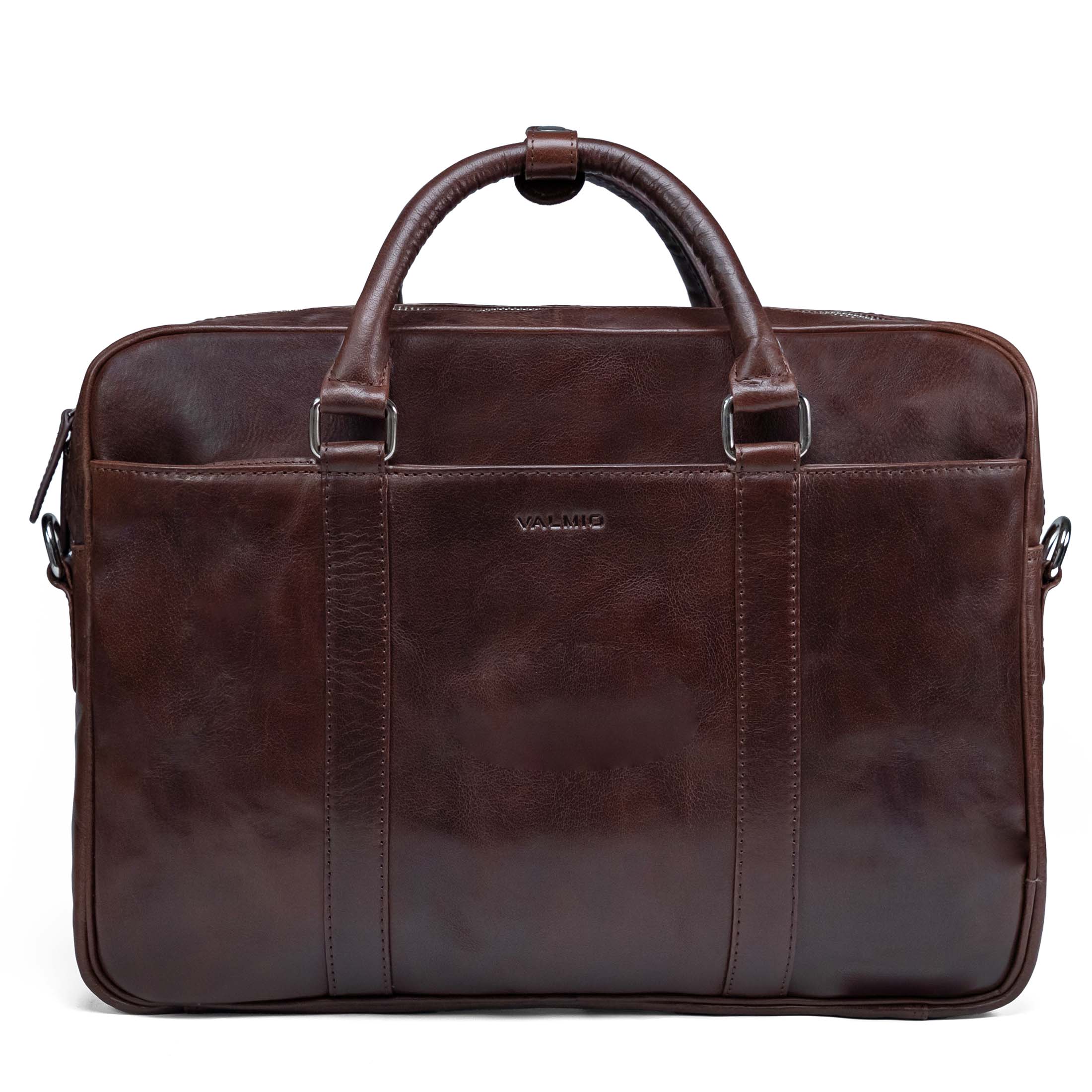 Brown Men's Briefcase Valmio Avanti