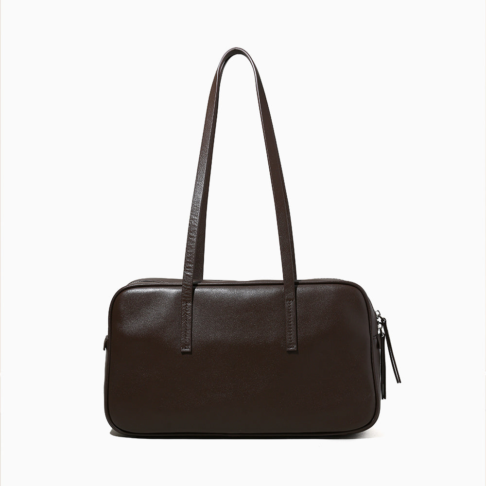 Valmio Renora leather women's handbag - black