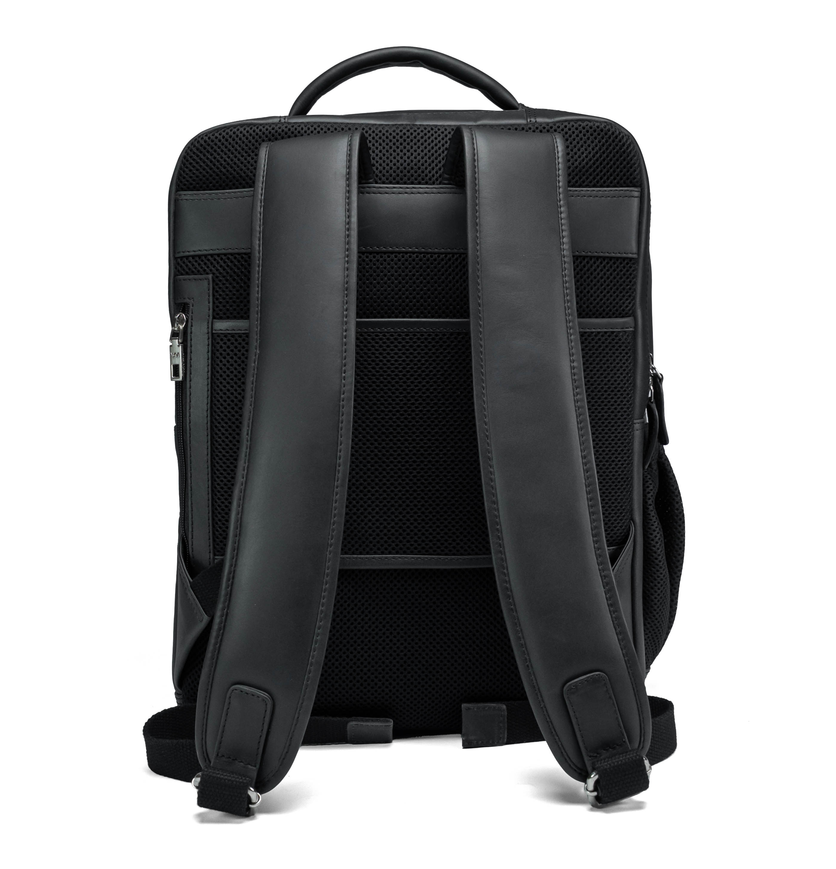 Valmio Hygge Leather Backpack Black